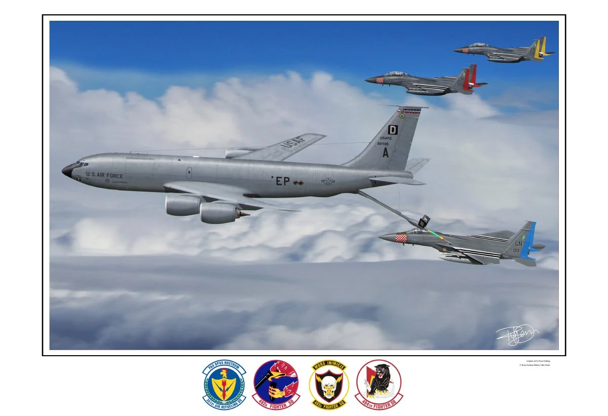 KC-135R - F-15C/E Heritage schemes - Graphic