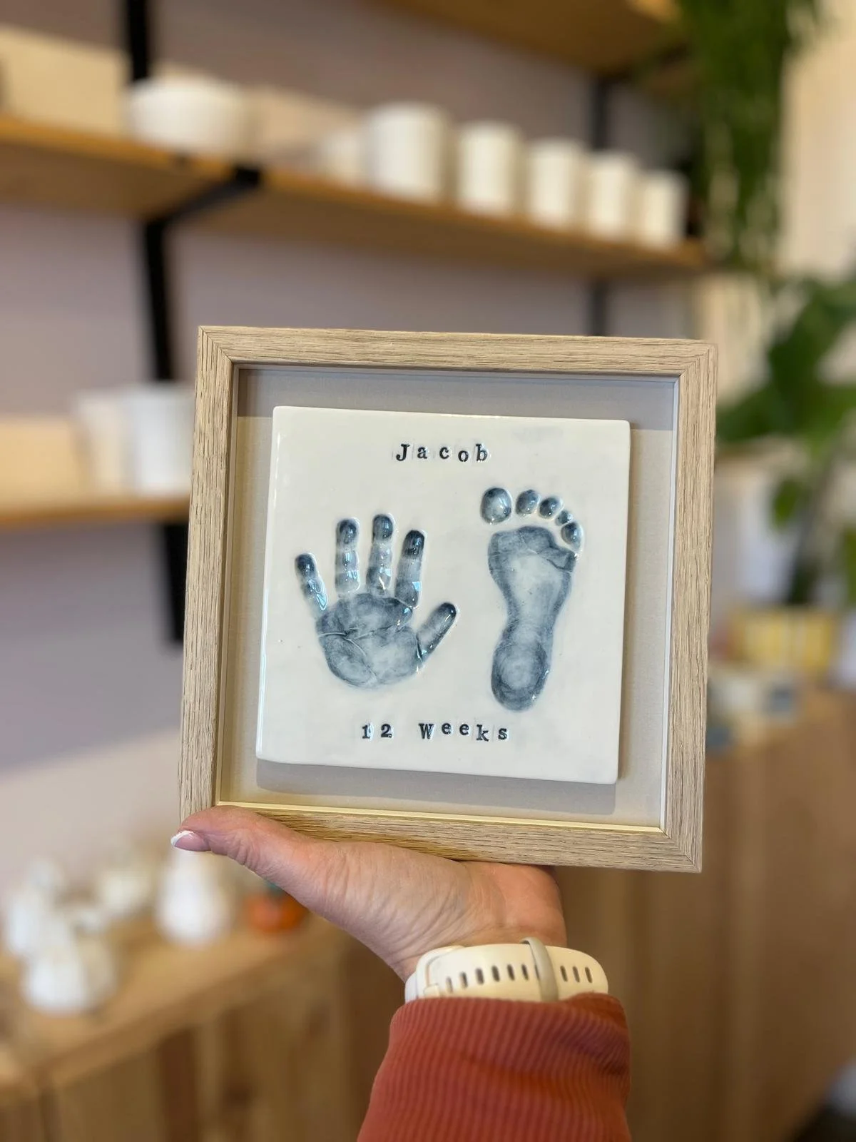 BABY PRINTS IN PORCELAIN @ THE CLAY PROJECT STUDIO