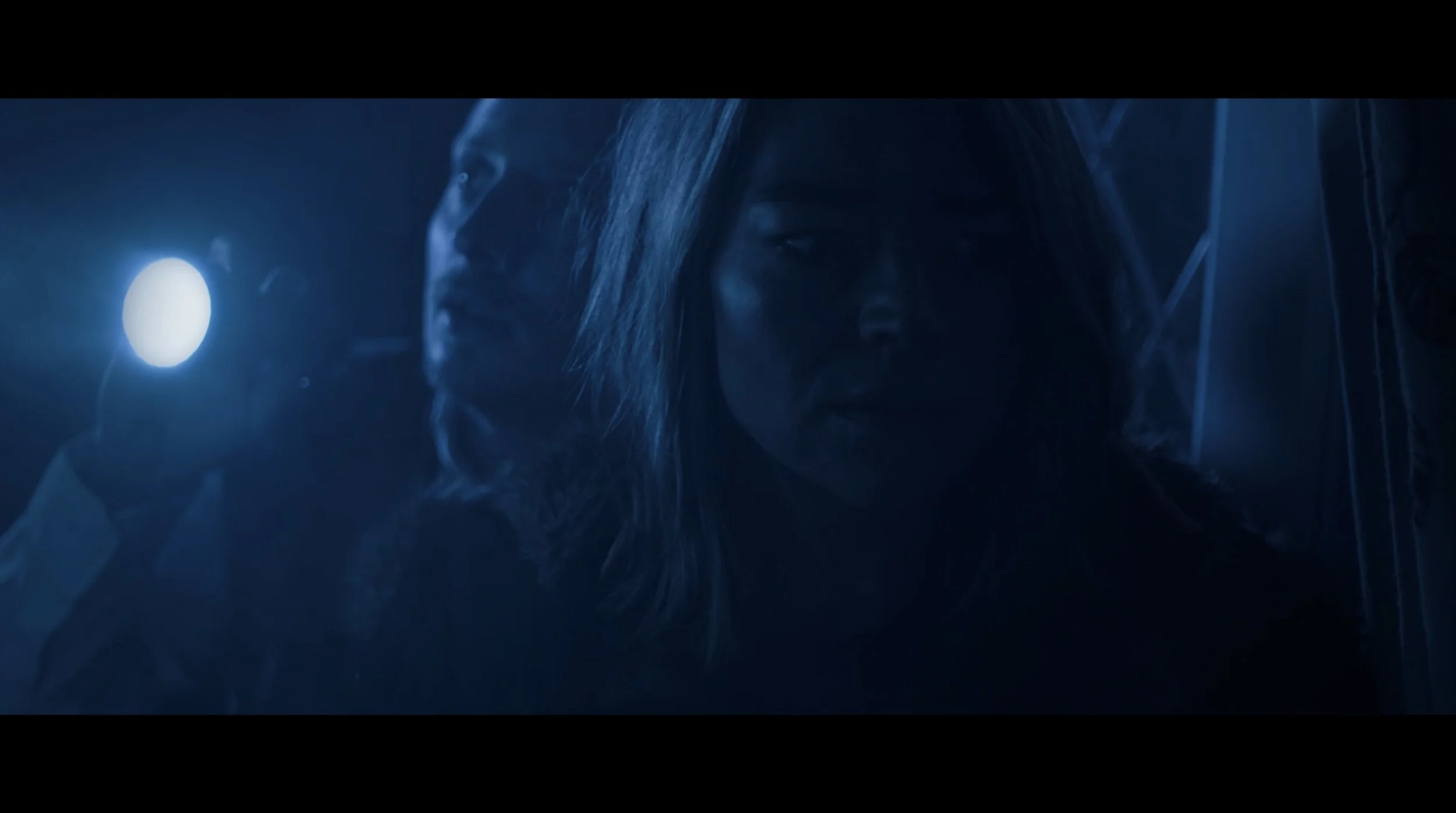 Renato Pires as Ari and Cerys Knighton as Cerys in 'Charlie Shaw's Revenge'