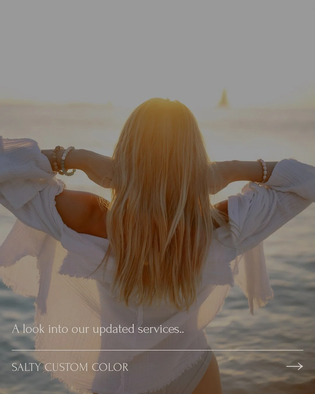 🌿 SERVICE UPDATE 🌿
With many new faces coming in, we have had a lot of questions lately on what to book. We listened and tweaked! These updates were specifically made for our Salty Custom Color services to help give you a visual and idea before bo