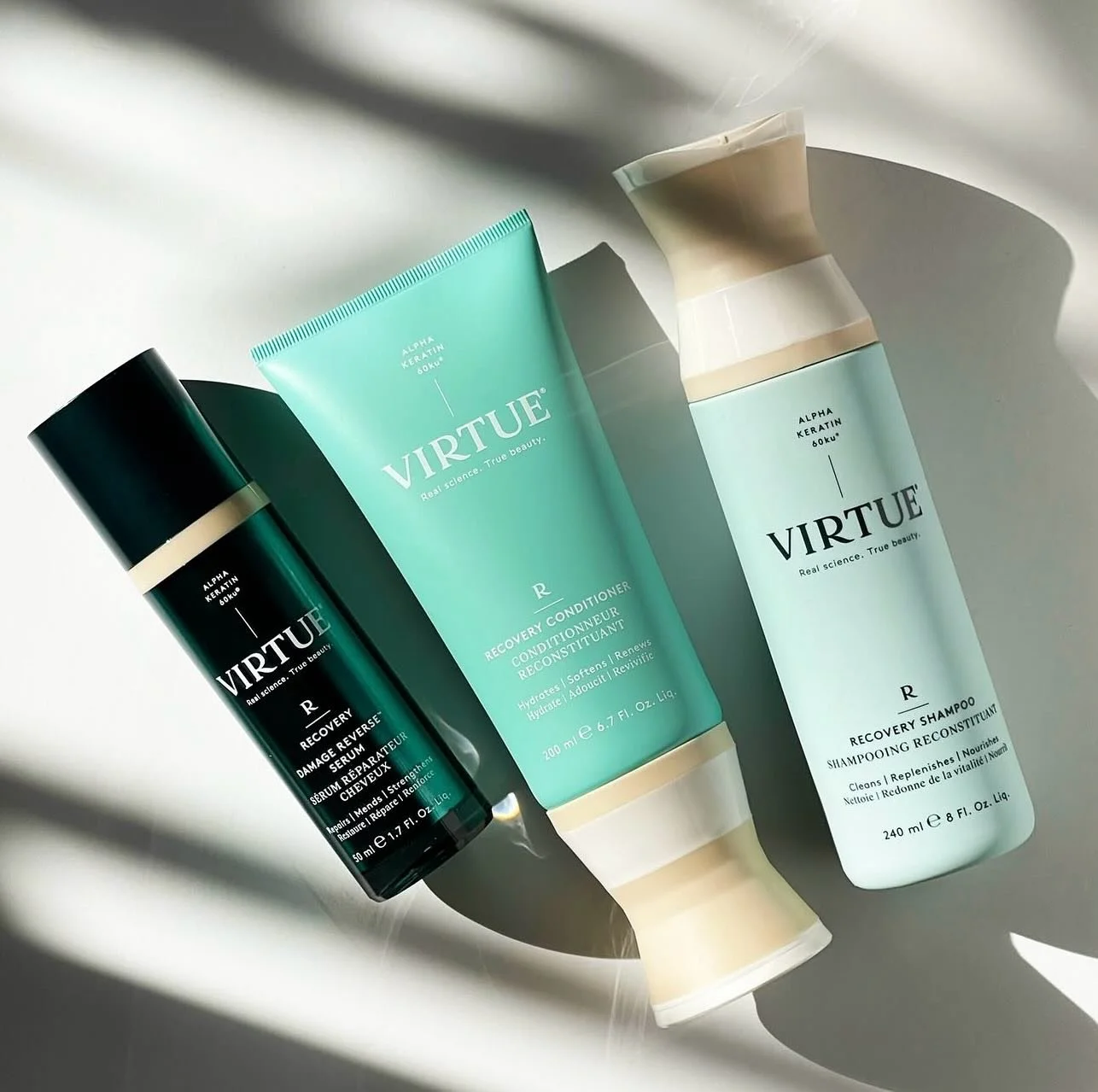NEW product exclusively at Salty Roots! | @virtuelabs 🌿
We have been testing this product out for a few months now, and we are in LURV. Giving all the luxury smells and feels! 
All Virtue® products contain Alpha Keratin 60ku®, a proprietar