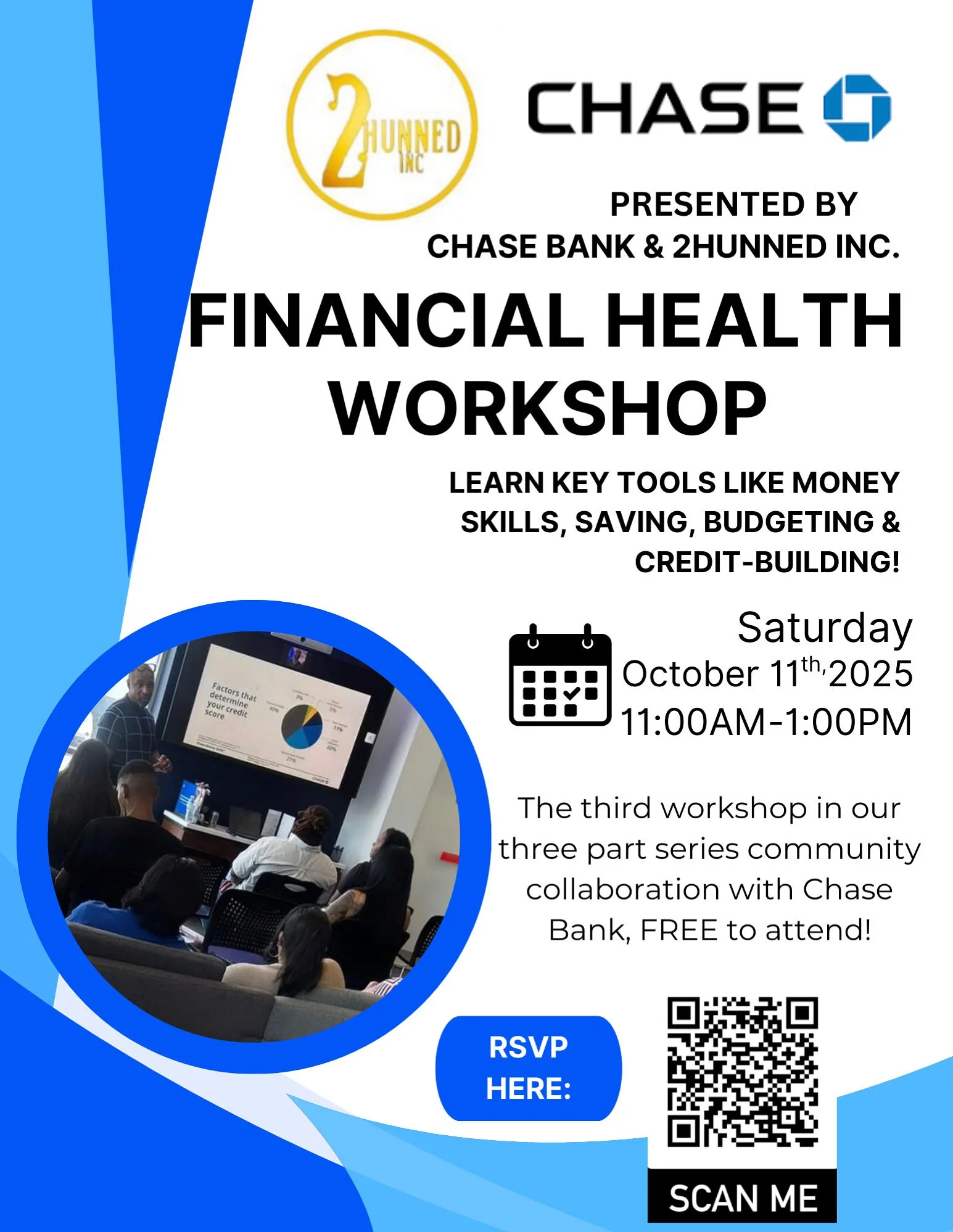 Chase Bank Financial Literacy Workshop