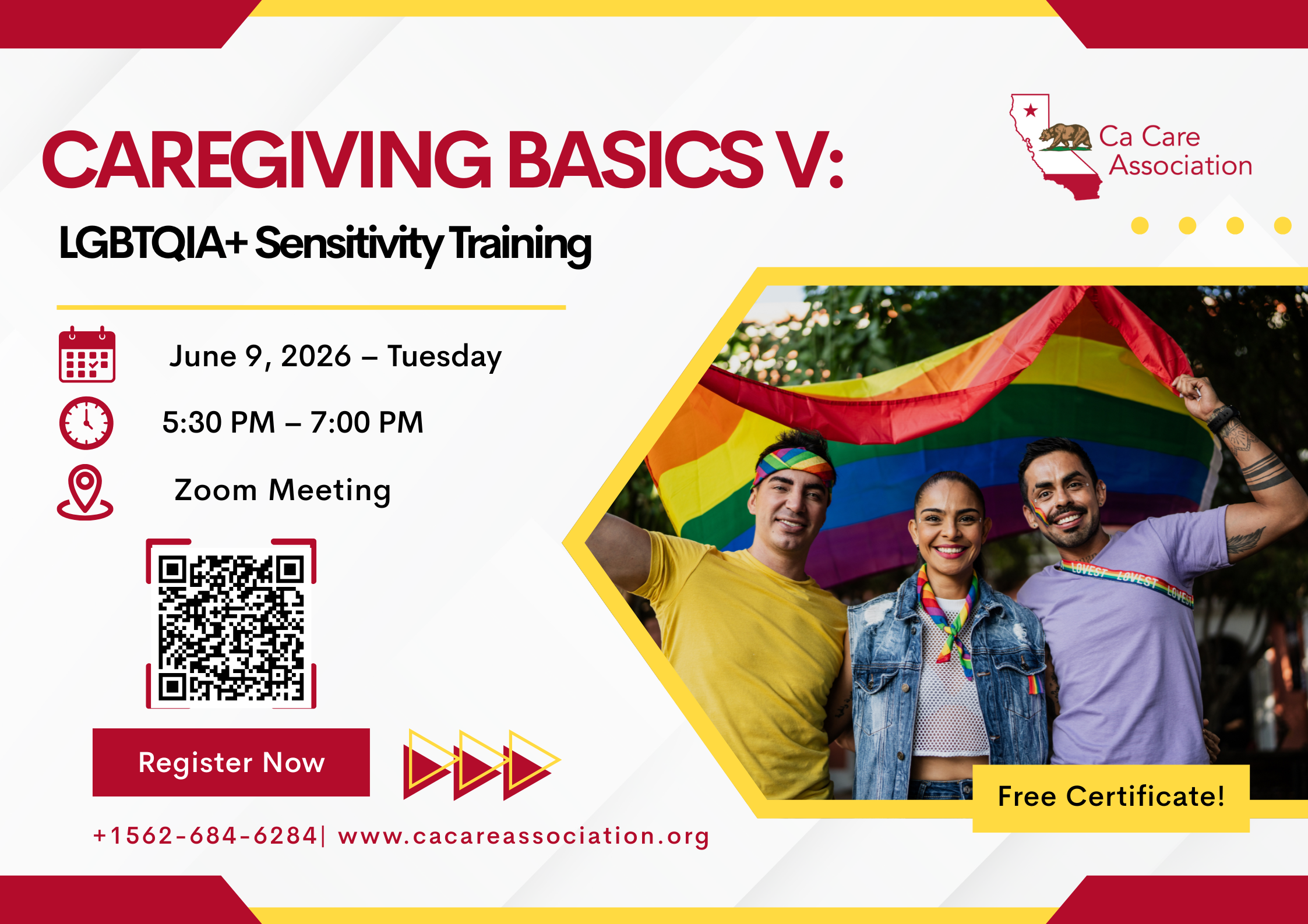 Caregiving Basics V: LGBTQIA+ Sensitivity Training