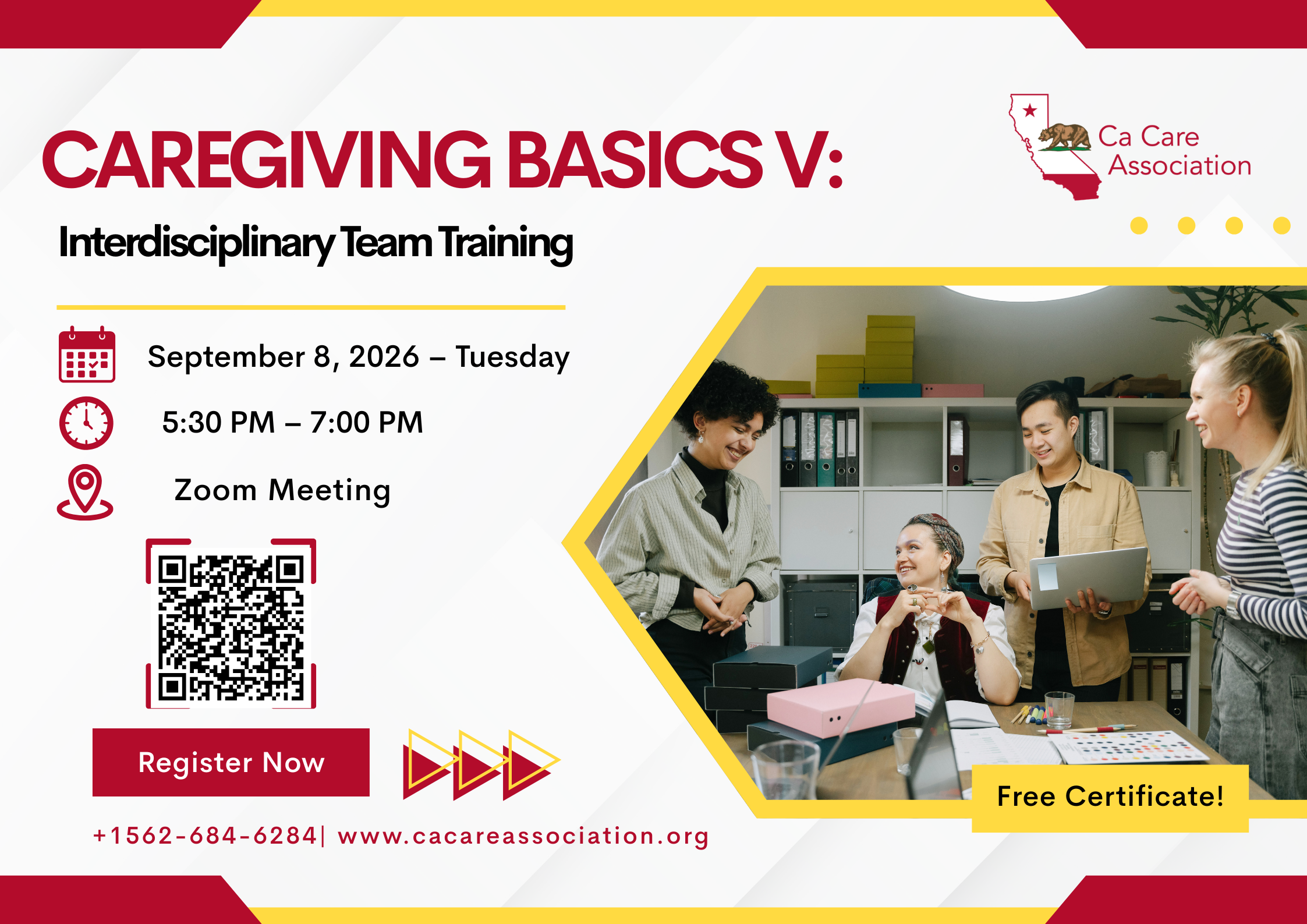 Caregiving Basics V: Interdisciplinary Team Training