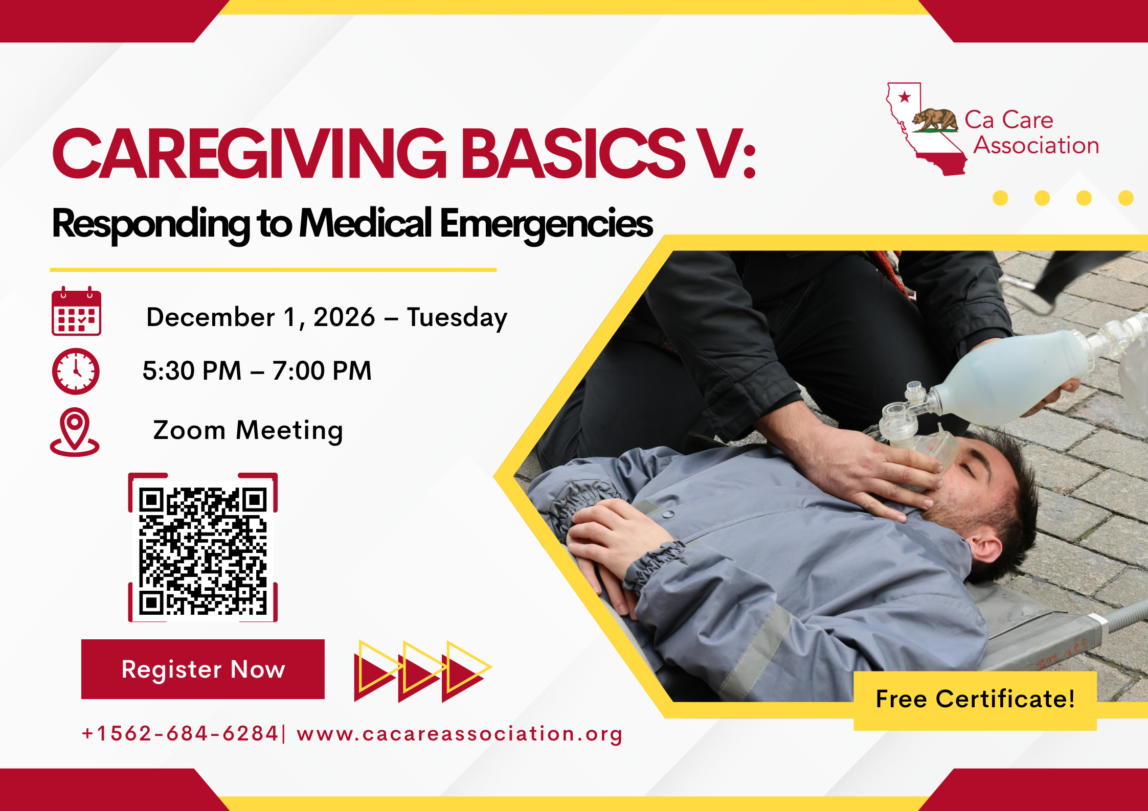 Caregiving Basics V: Responding to Medical Emergencies