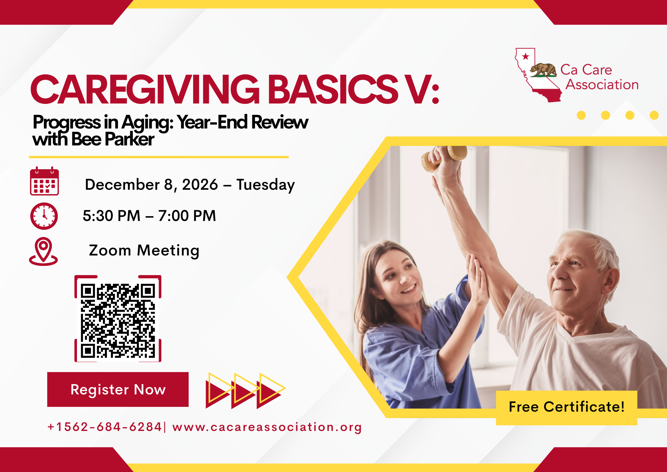 Caregiving Basics V: Progress in Aging: Year-End Review with Bee Parker