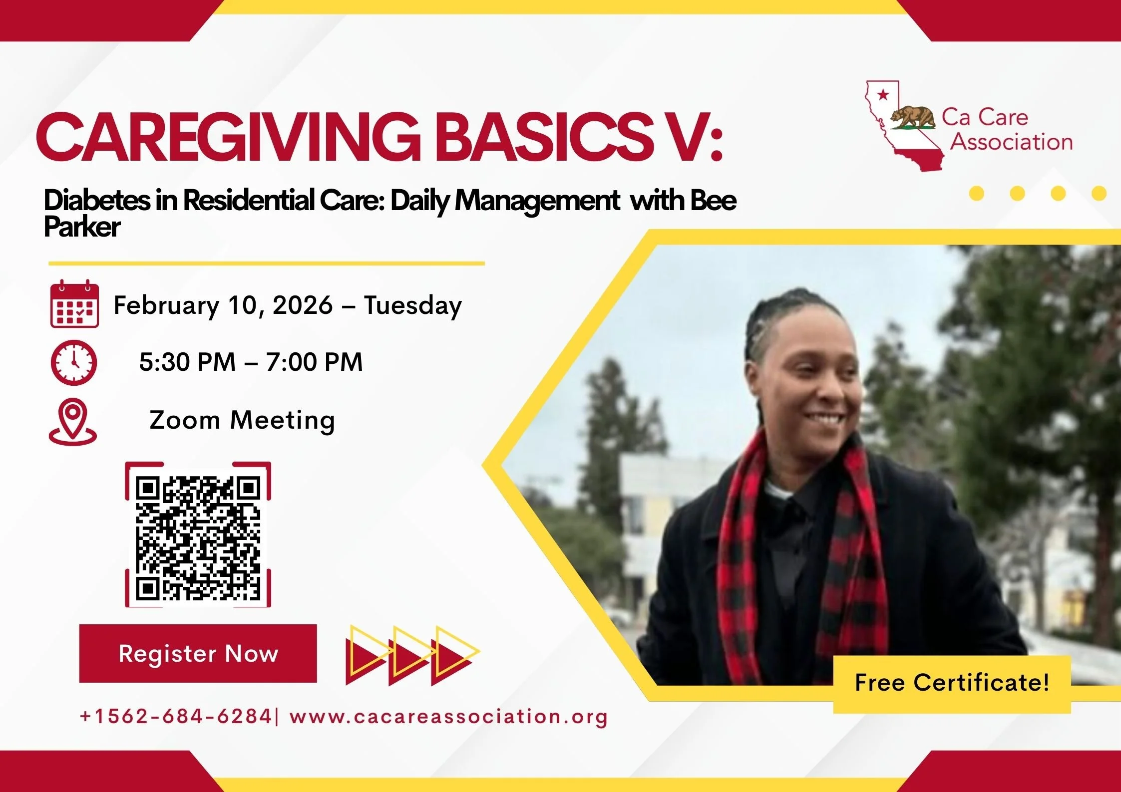 Caregiving Basics V: Diabetes in Residential Care: Daily Management with Bee Parker