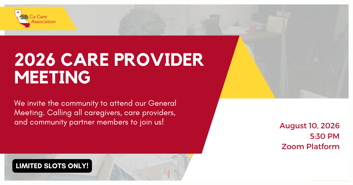 Care Provider Meeting