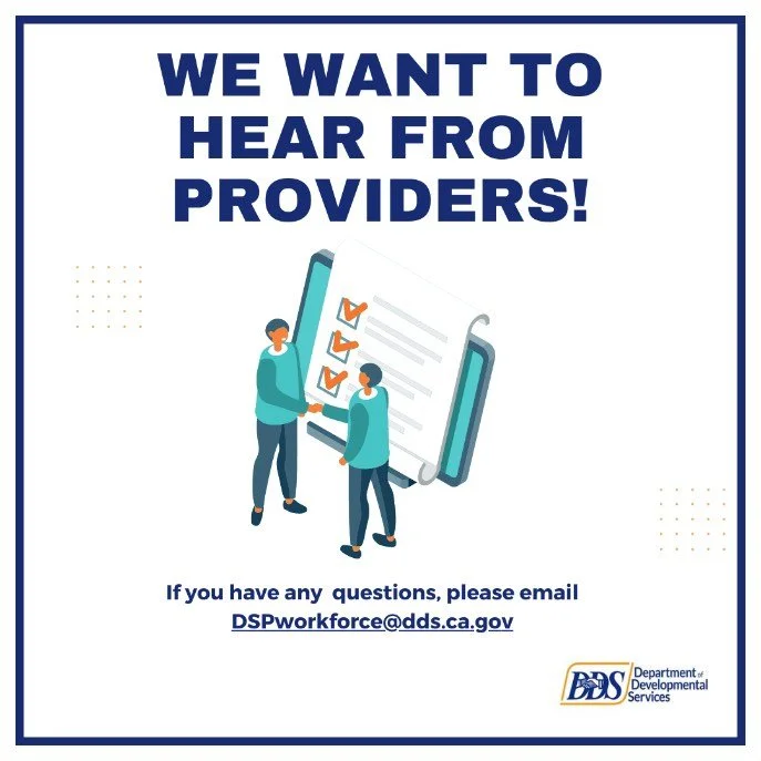 Care Provider Survey from DDS