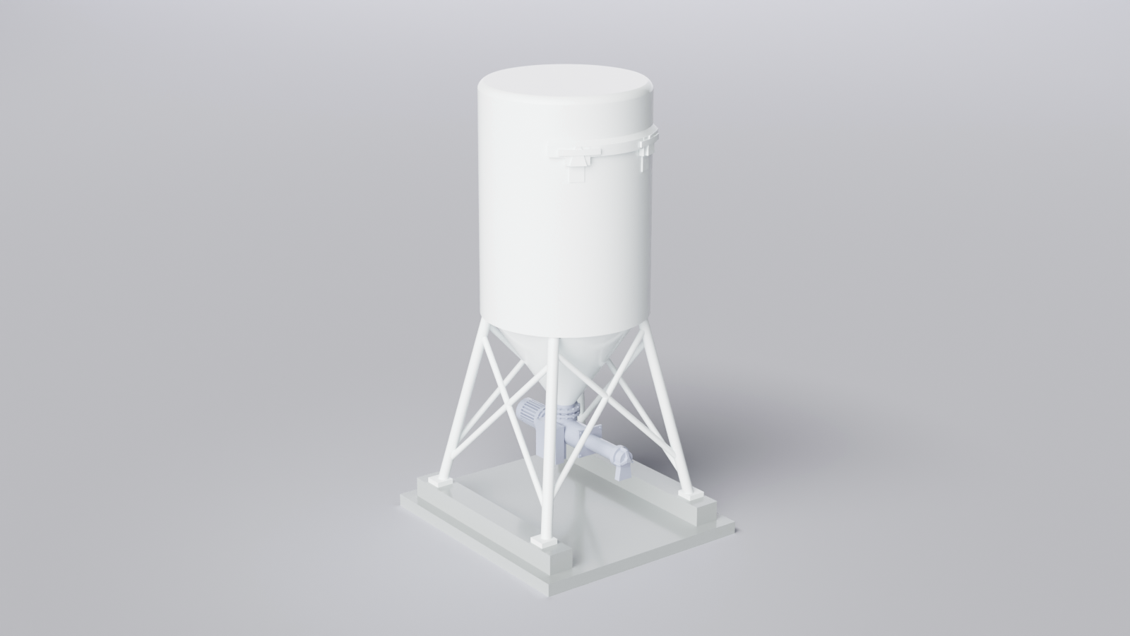 Concrete Silo Kit OO-Gauge