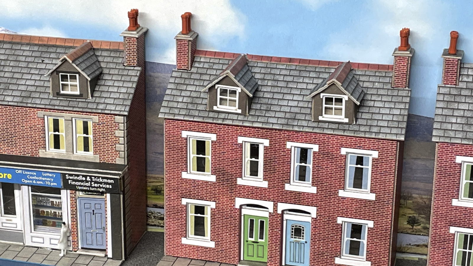 Chimney Pots (Bishop) - OO Gauge (Pack of 6)