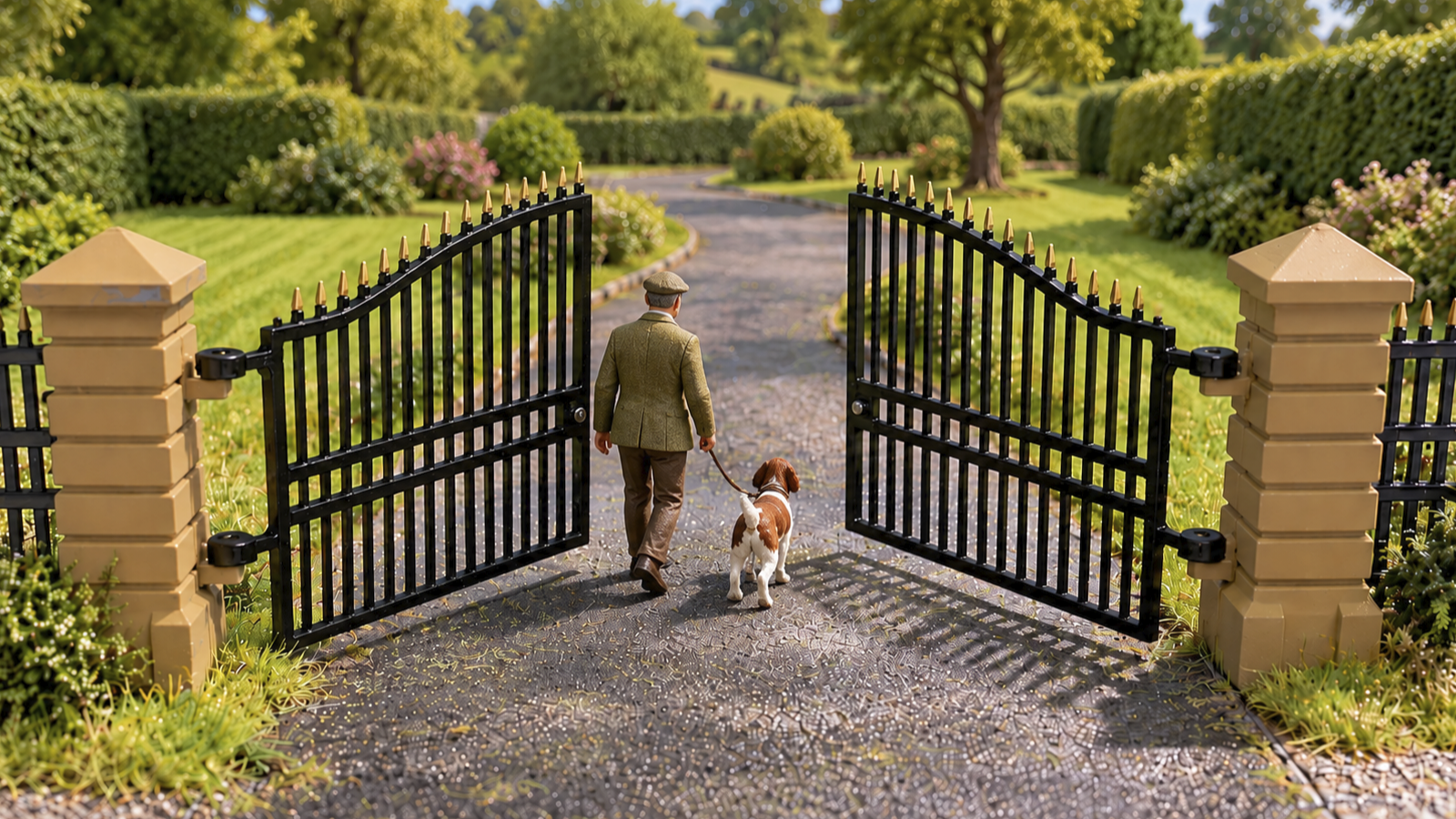 Park Fencing Gates Kit - OO Gauge