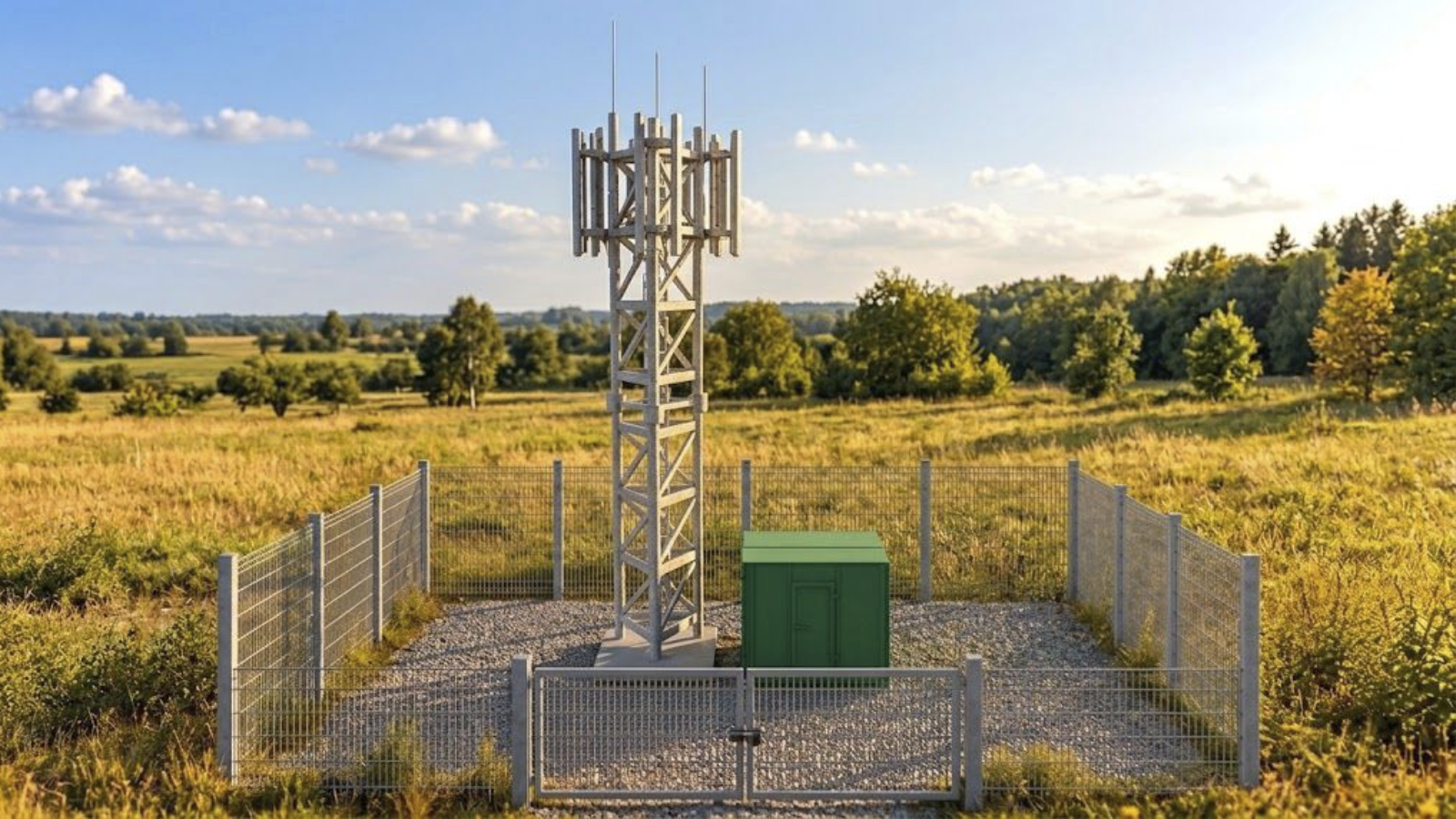 Phone Mast or Communication Tower Kit Unpainted - OO Gauge