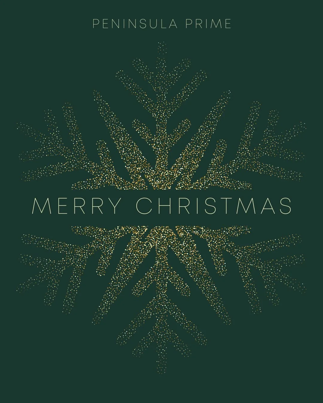 🎄 Merry Christmas from all of us at Peninsula Prime!

May your holiday be filled with warmth, joy, and a table surrounded by the people who matter most. Thank you for celebrating life&rsquo;s moments around our table this year.

Wishing you a season