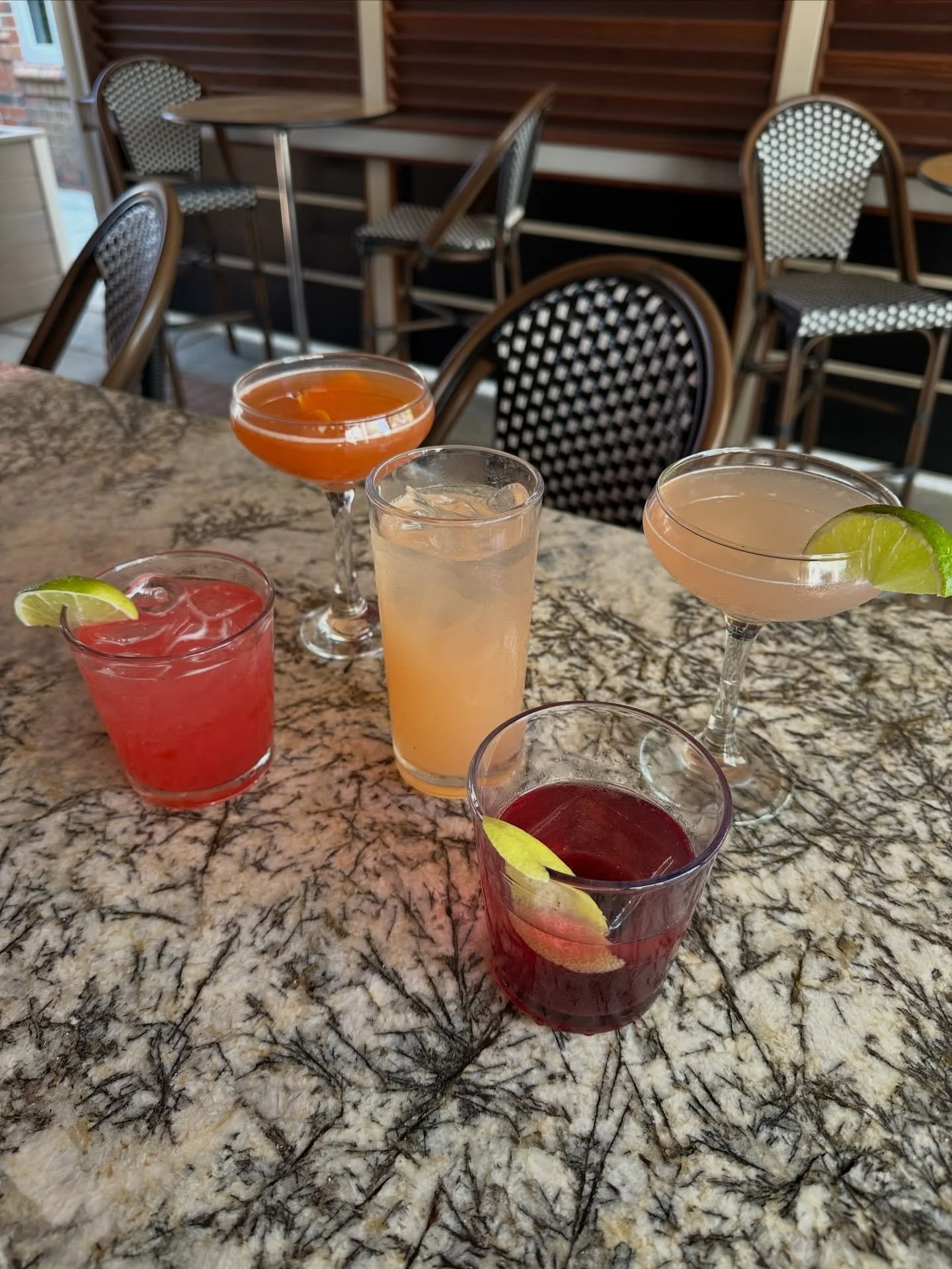 Our spring cocktails are here! These are just a few of them, but we love the gorgeous bright spring colors that come from the amazing fresh ingredients used to make them! 

Which one are you trying first?