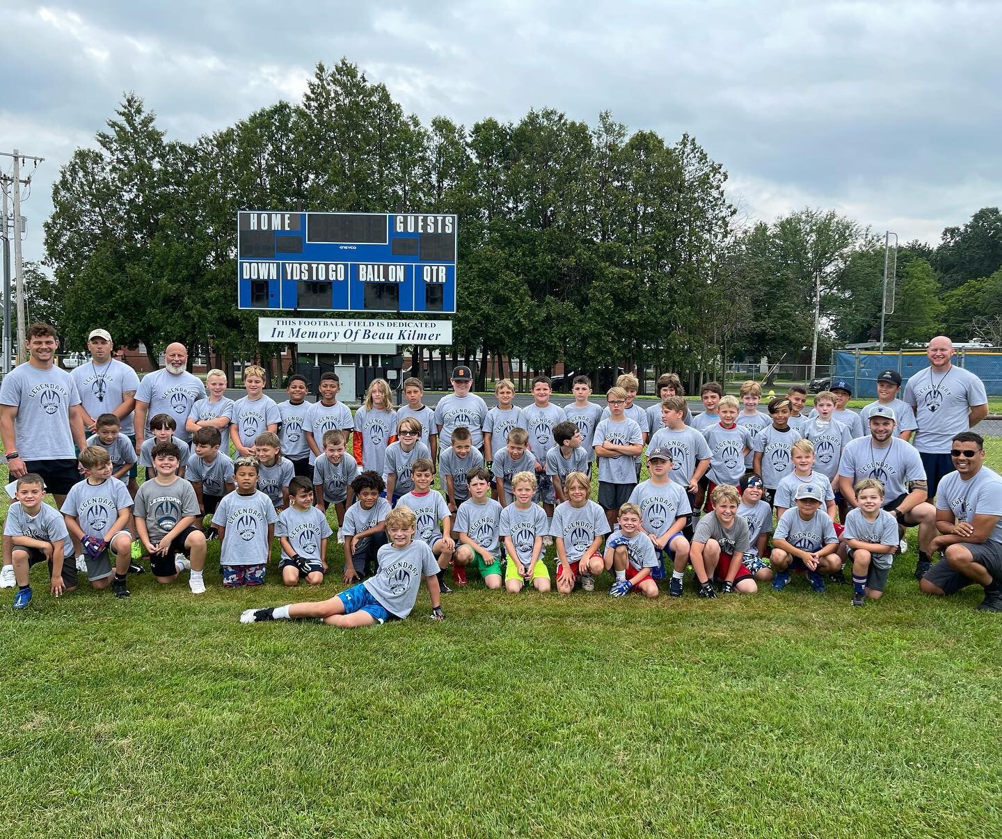Just finished up a great week of camp with 3rd-5th graders! We at Legendary Sports Training would like to thank all the families that chose to train with us! #legendarysportstraining #youthfootball #youthfootballtraining #saratogasprings #saratogaspr