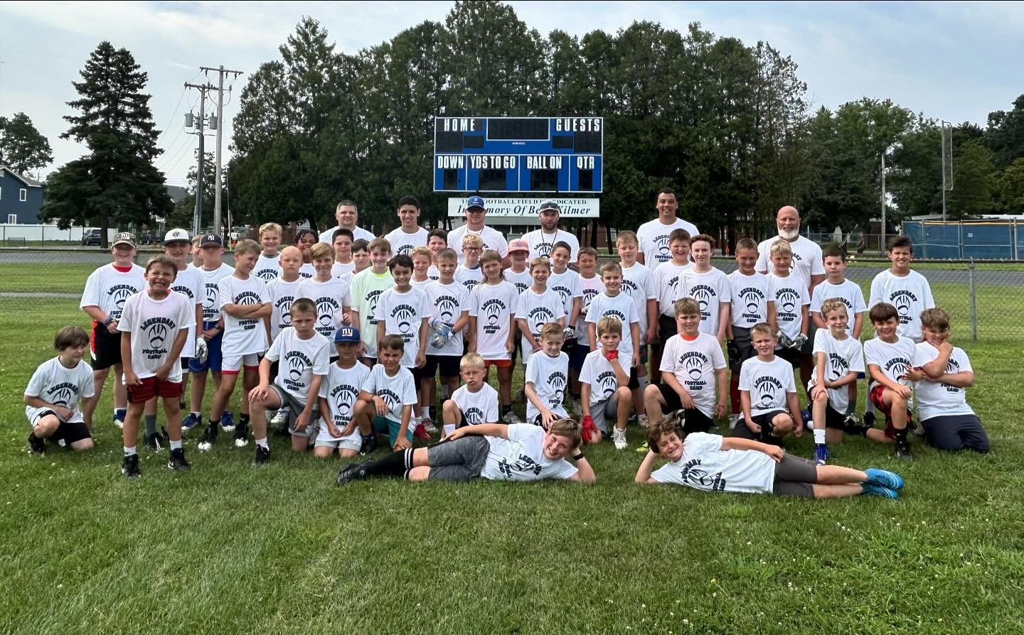 Another great weak! Just wrapped up Grades 3-5 camp! Thank you to all the families that chose Legendary Football Camps this summer! #legendaryfootballcamp #legendarysportstraining #youthfootball #youthfootballtraining #youthfootballcamp #saratogaspri