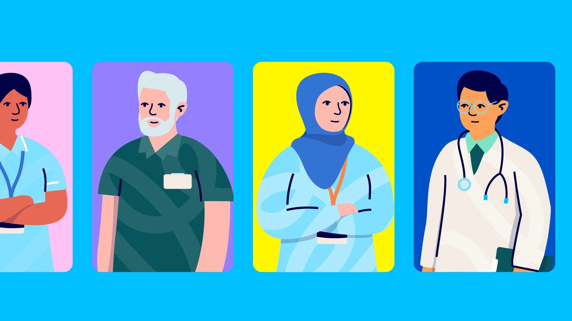 Parkinson's UK illustrations