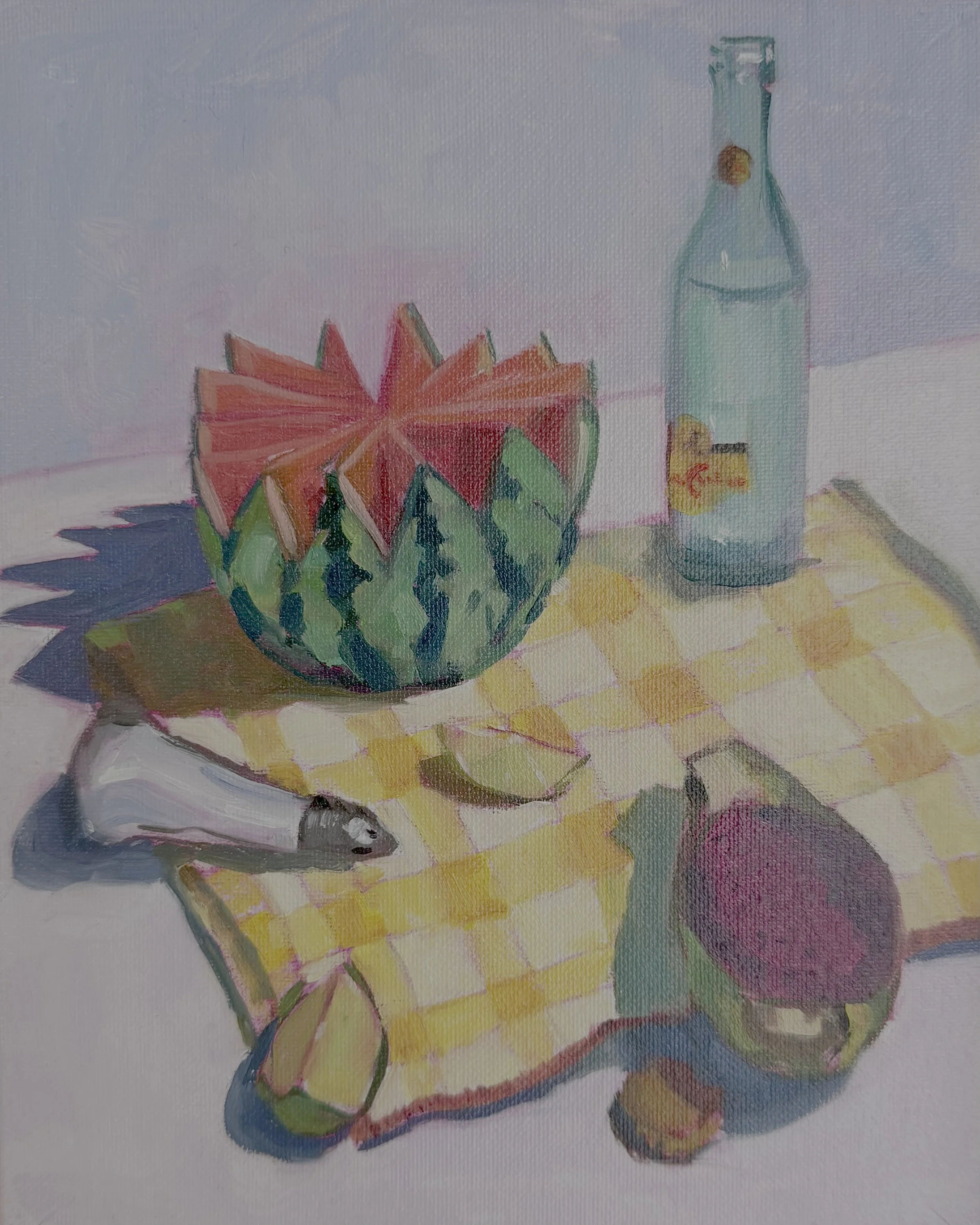 Melon Still Life - 8x10