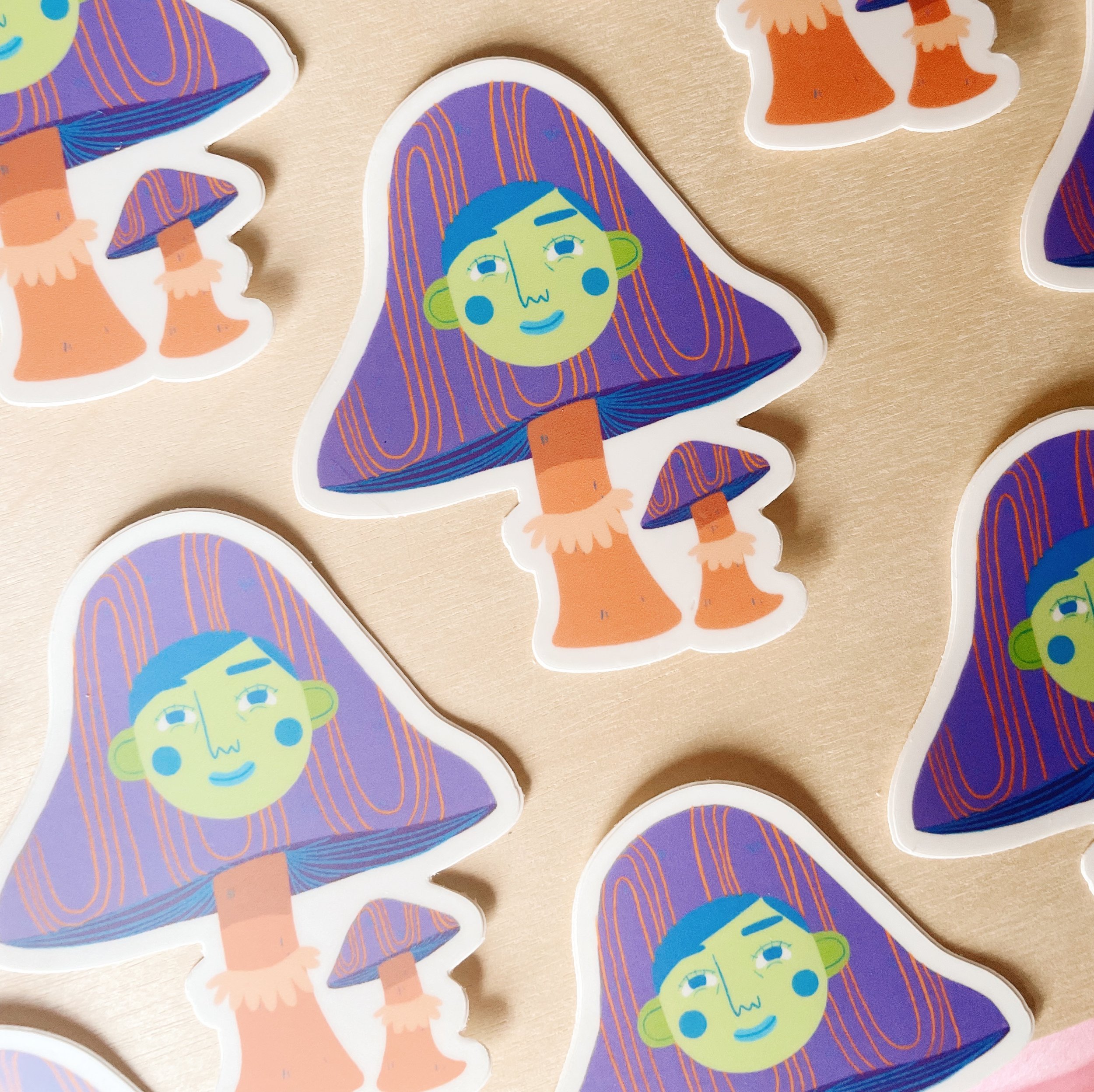 Cortinarius Sticker