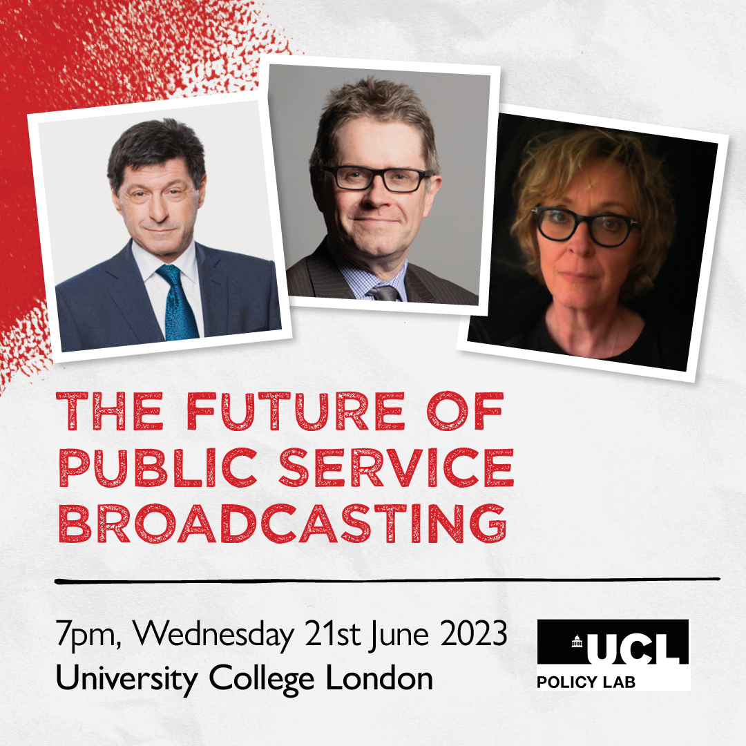 21 June, 7pm: The Future of Public Service Broadcasting