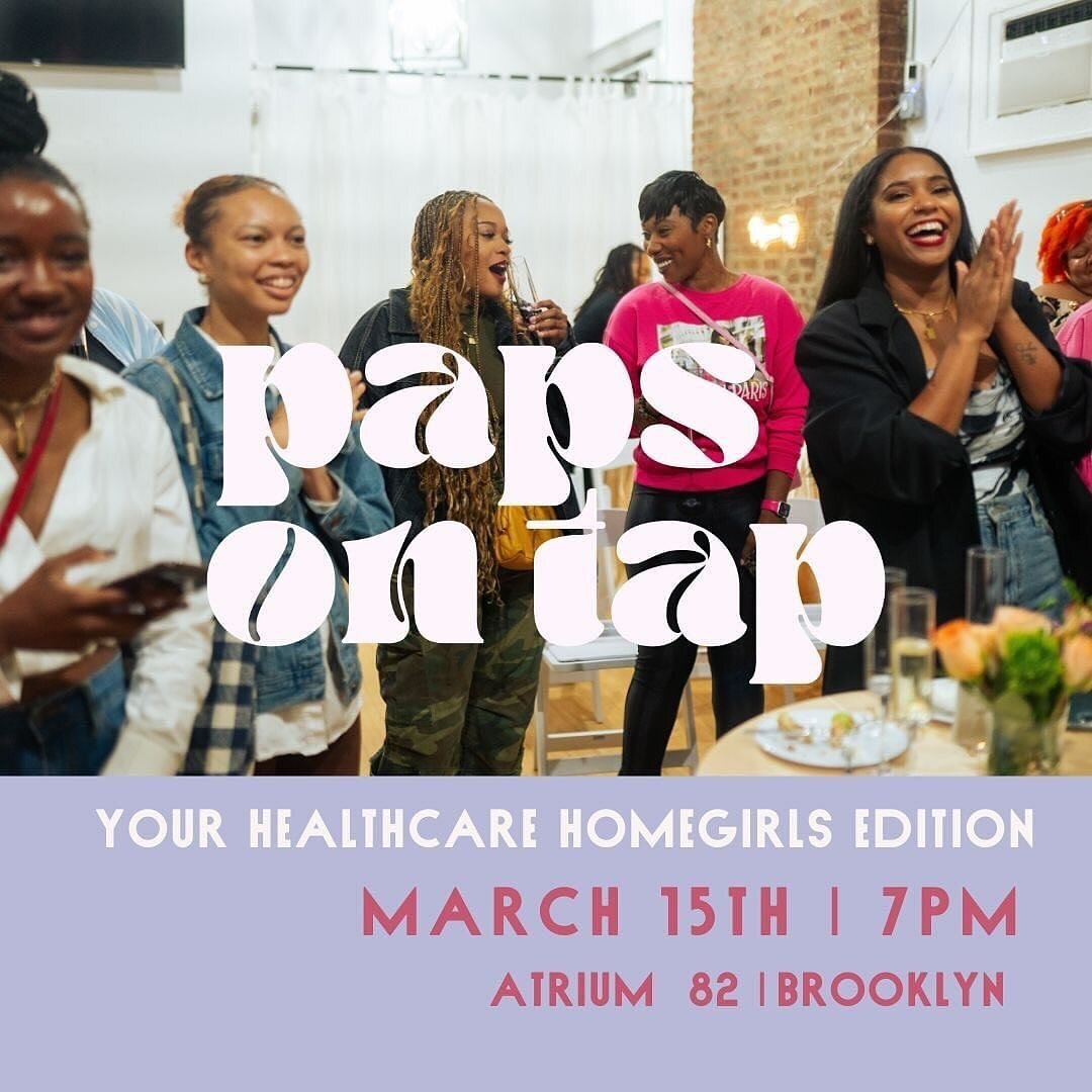 Calling all Black women and nonbinary folks 🗣️ Pop out this Friday at Paps on Tap in Brooklyn with @kimbritive. I&rsquo;m honored to be one of their healthcare homegirls 💁🏽&zwj;♂️ for the evening, chatting about all things sexual health &amp; well