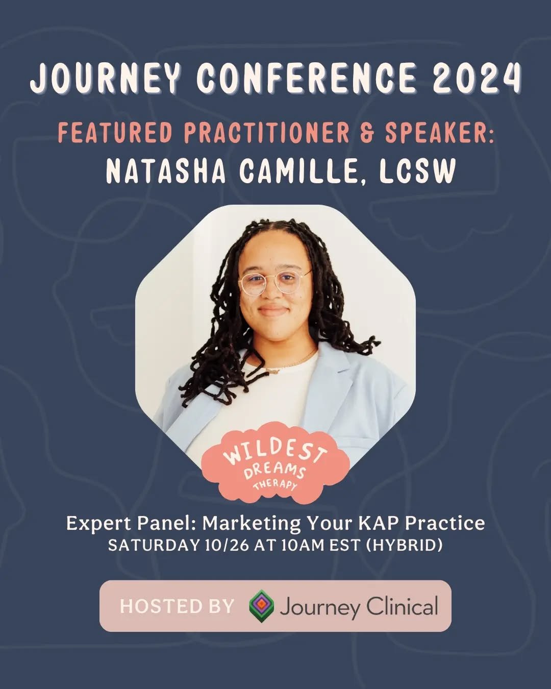 @journeyclinical will be hosting their inaugural #JourneyCon2024 this Friday and Saturday, and many sessions will be open to the public! Whether you&rsquo;re interested in Ketamine-Assisted Psychotherapy as a patient or provider, this event will be a
