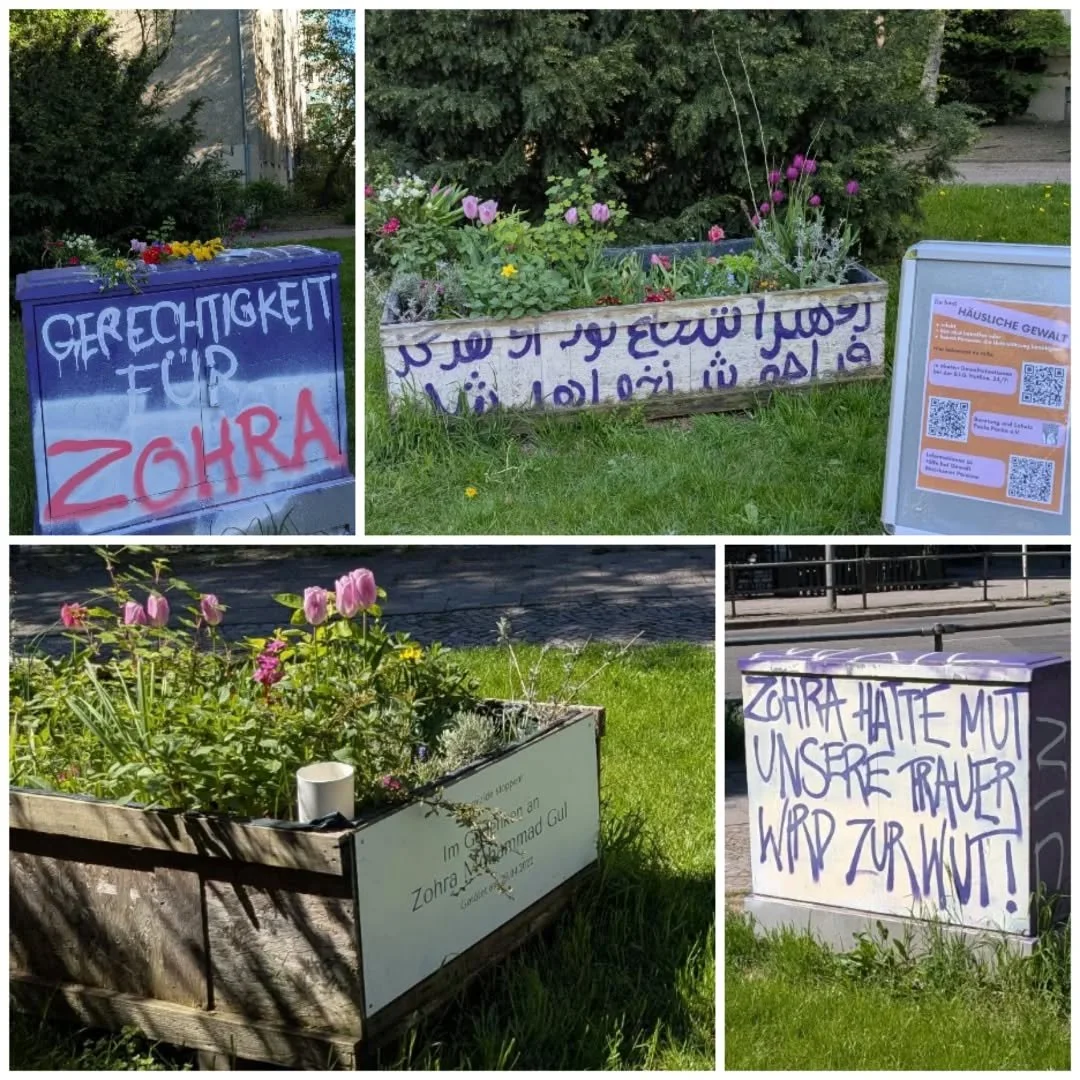 29.4. Wir denken an Zohra.
Wir denken an ihre Kinder.
Wie denken an alle, die von patriachaler Gewalt betroffen sind.

#stopptfemizide
#stopptgewaltgegenfrauen
#gewaltschutz
#m&auml;dchen
#flinta