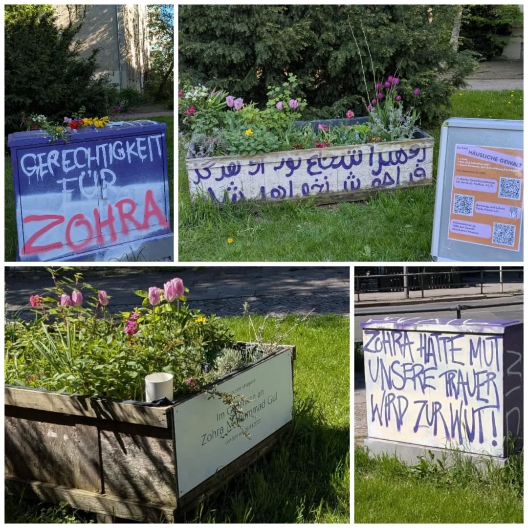 29.4. Wir denken an Zohra.
Wir denken an ihre Kinder.
Wie denken an alle, die von patriachaler Gewalt betroffen sind.

#stopptfemizide
#stopptgewaltgegenfrauen
#gewaltschutz
#m&auml;dchen
#flinta