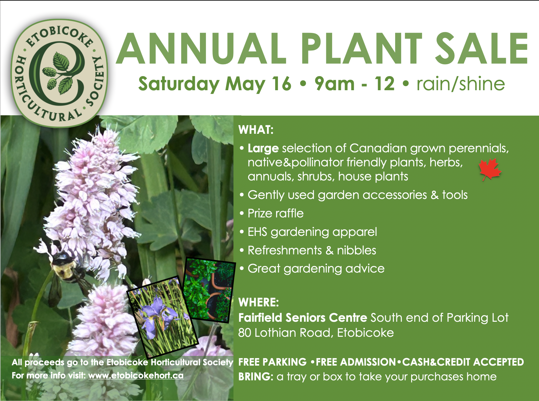 EHS Annual Plant Sale