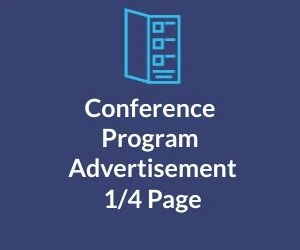 Conference Program Advertising - 1/4 Page