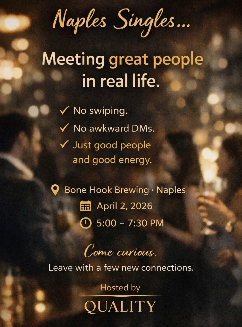 Naples Singles Night at Bone Hook Brewing