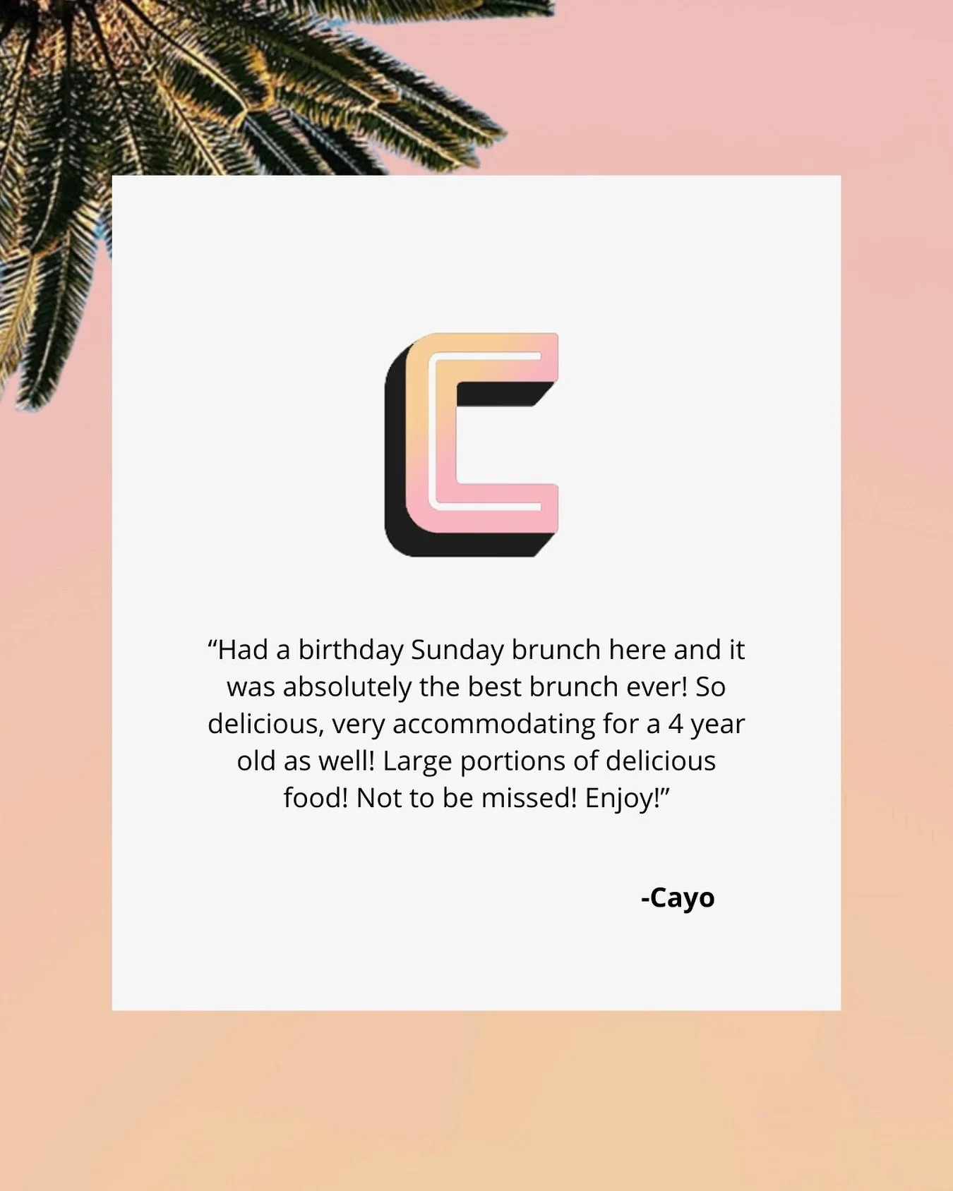 We can’t wait to host you again soon, Cayo! ❤️
#chadwicksTO