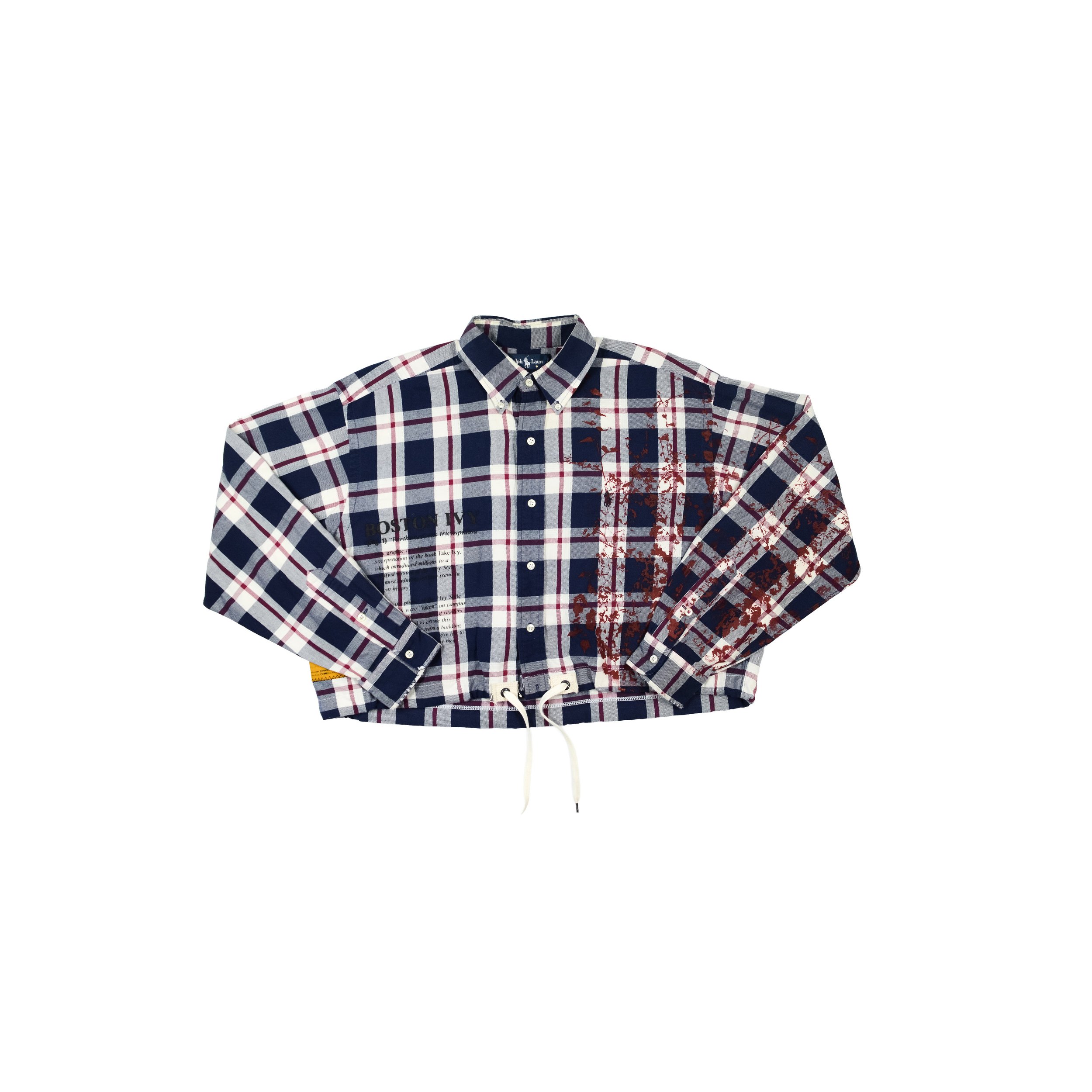 007 "steal ivy" cropped shirt 4