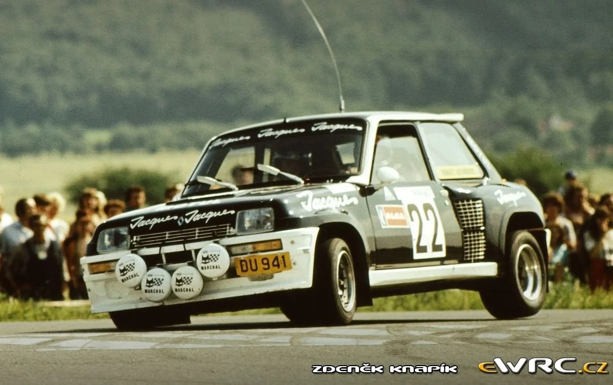 Renault 5 Turbo rally car, Zdeněk Knapík