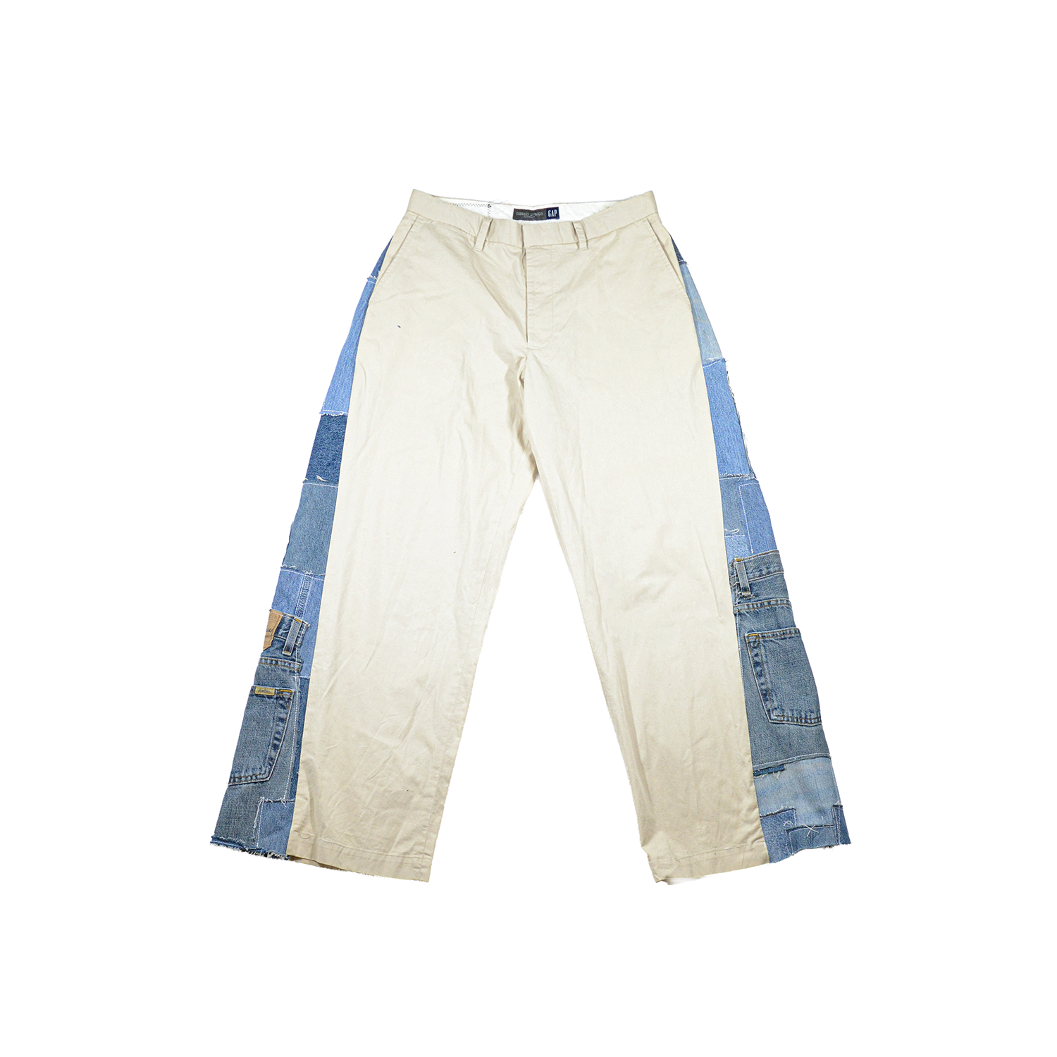 008 "patchwork" Flared Pants - Multiple Sizes