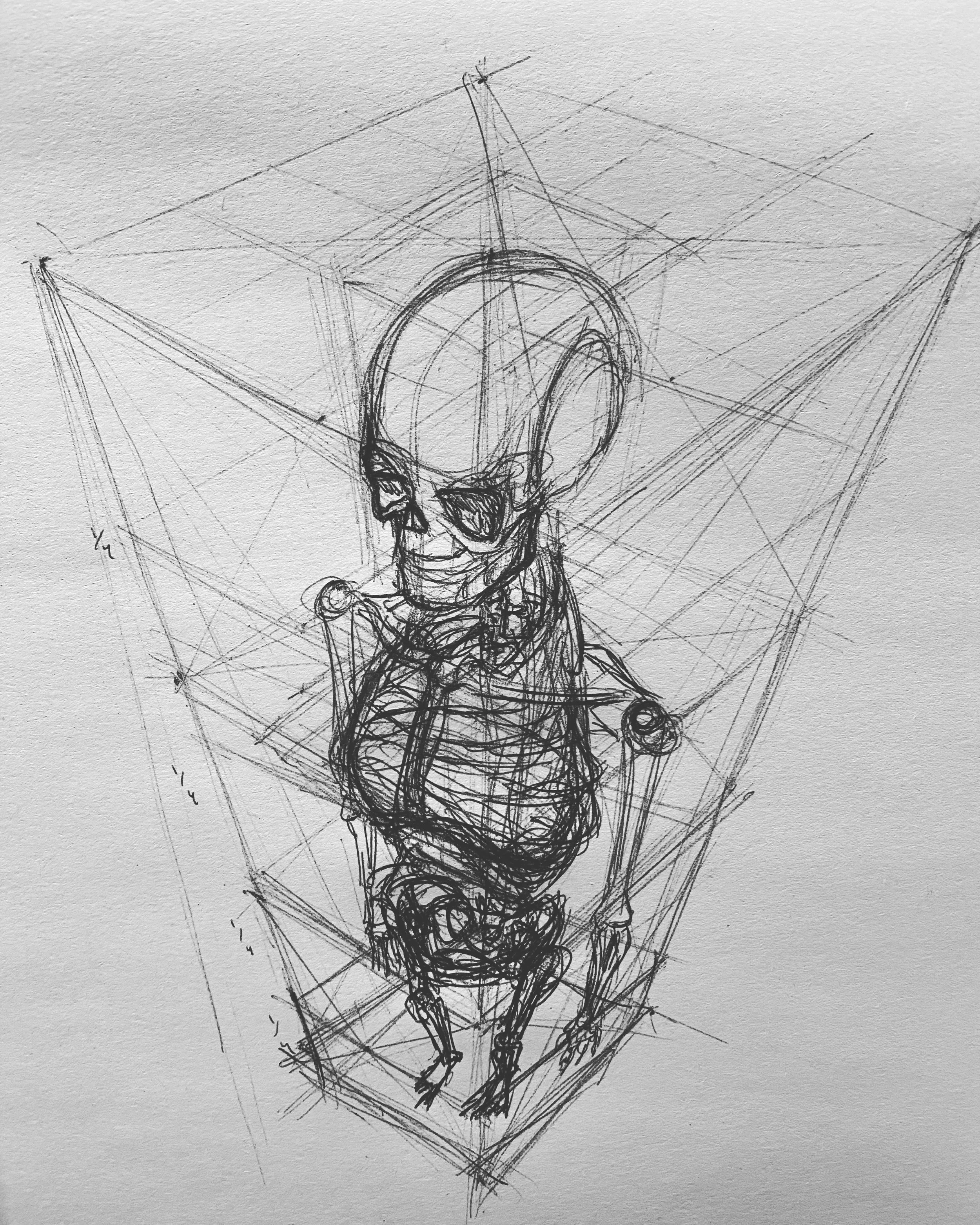 "perspective sketch", from copperminted archives