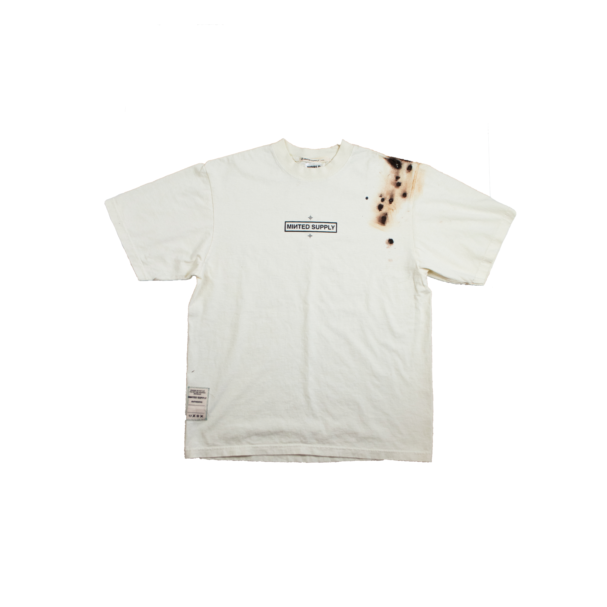 issue 005 "burned" tee