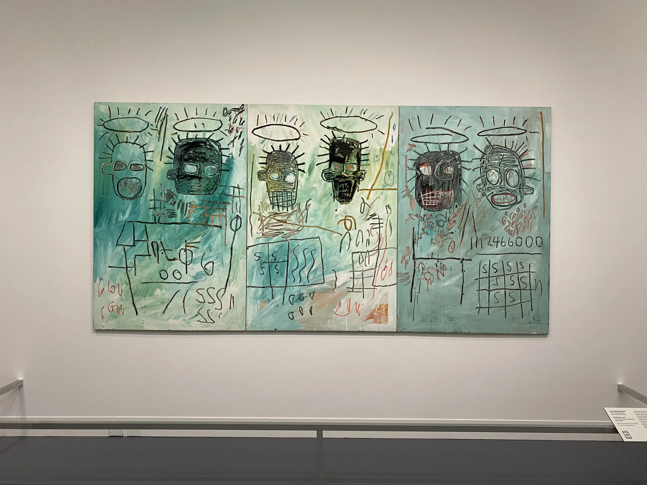 "Six Crimee", Jean-Michel Basquiat, from copperminted photo archive