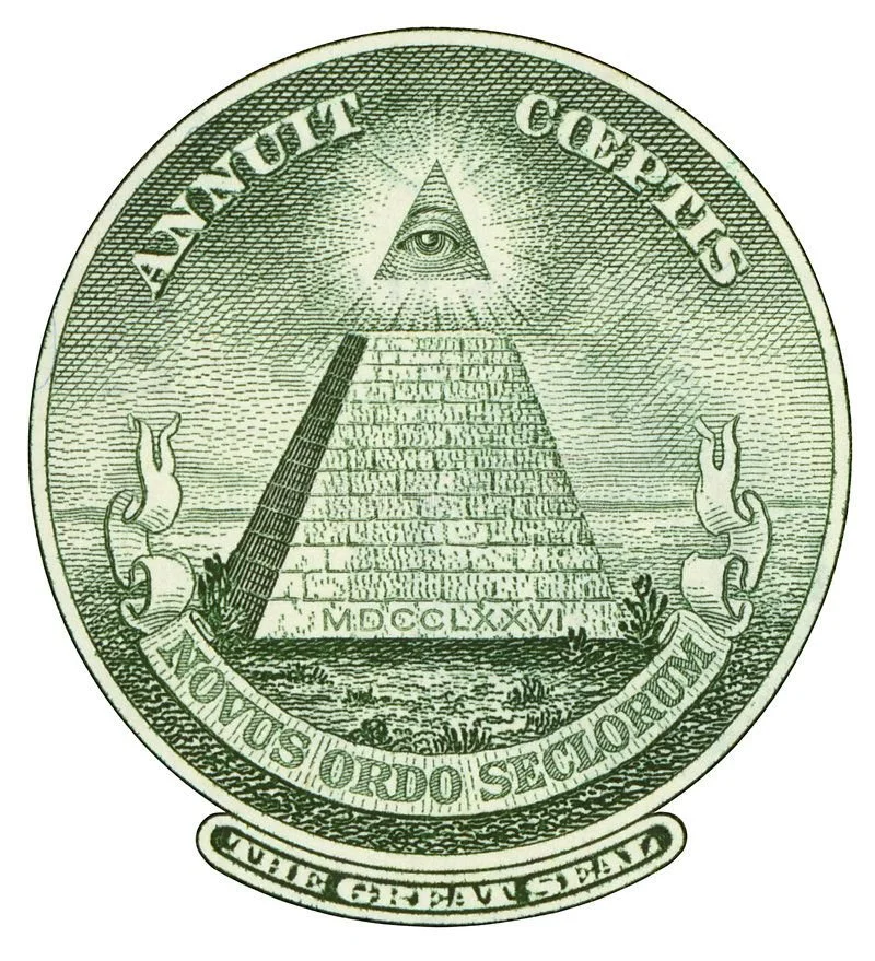pyramid from the back of a dollar bill