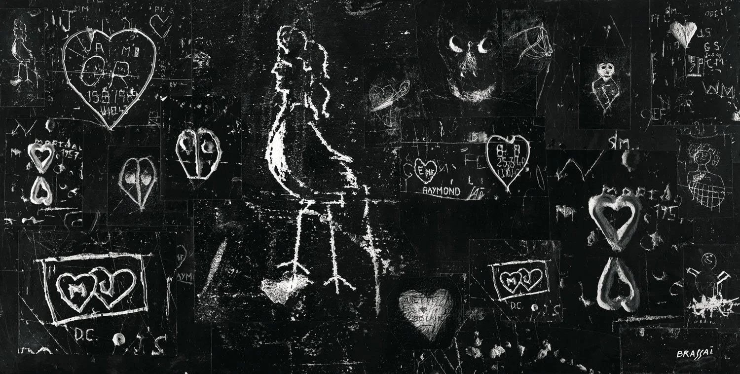 graffiti photo, Brassai, from the Estate of Brassai