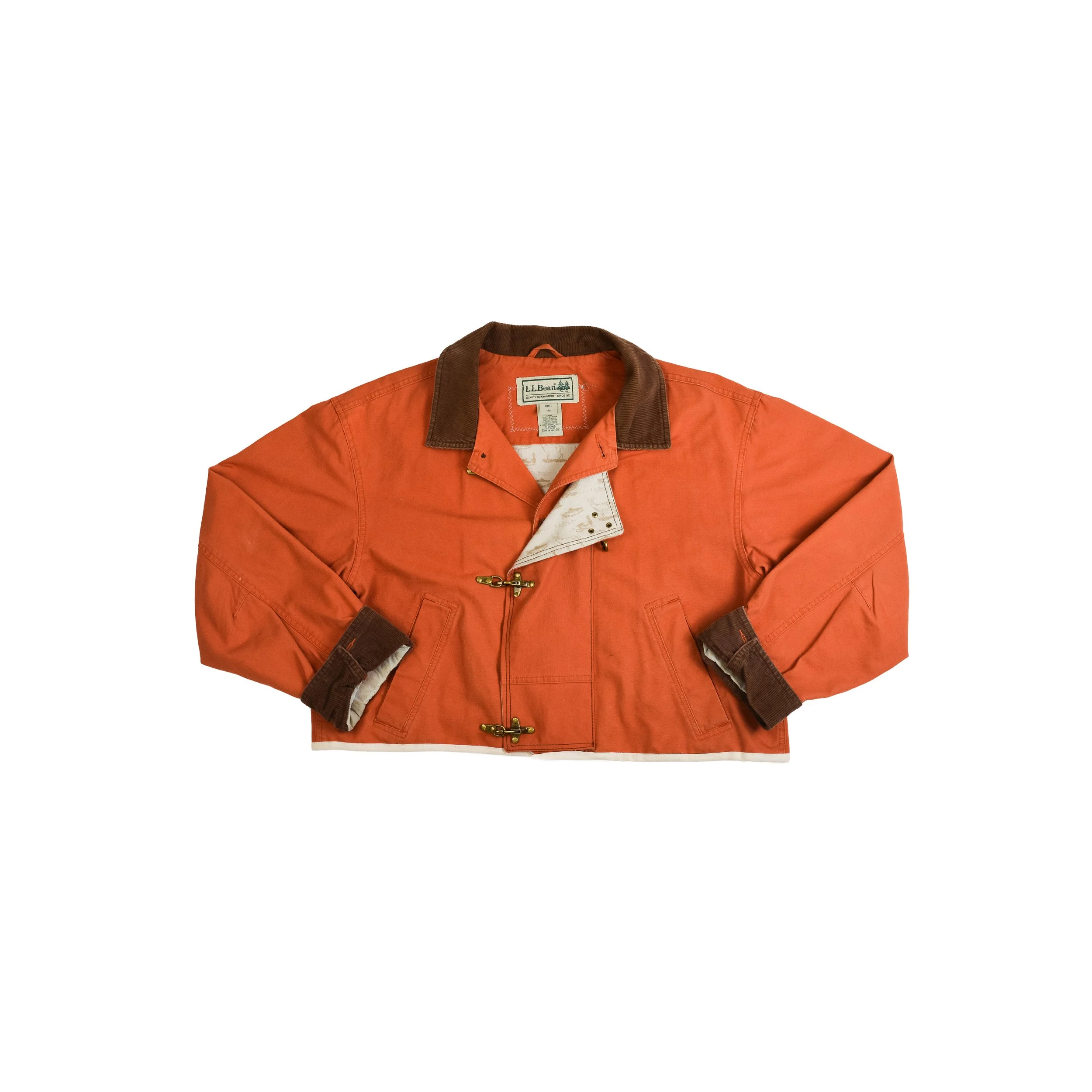 007 "steal ivy" cropped chore coat