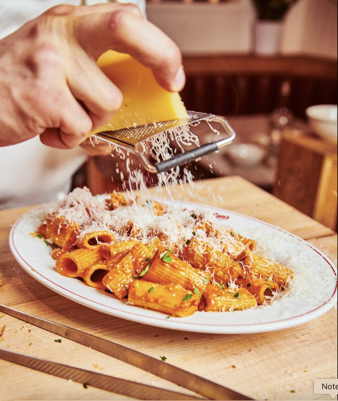 Spicy rigatoni alla vodka