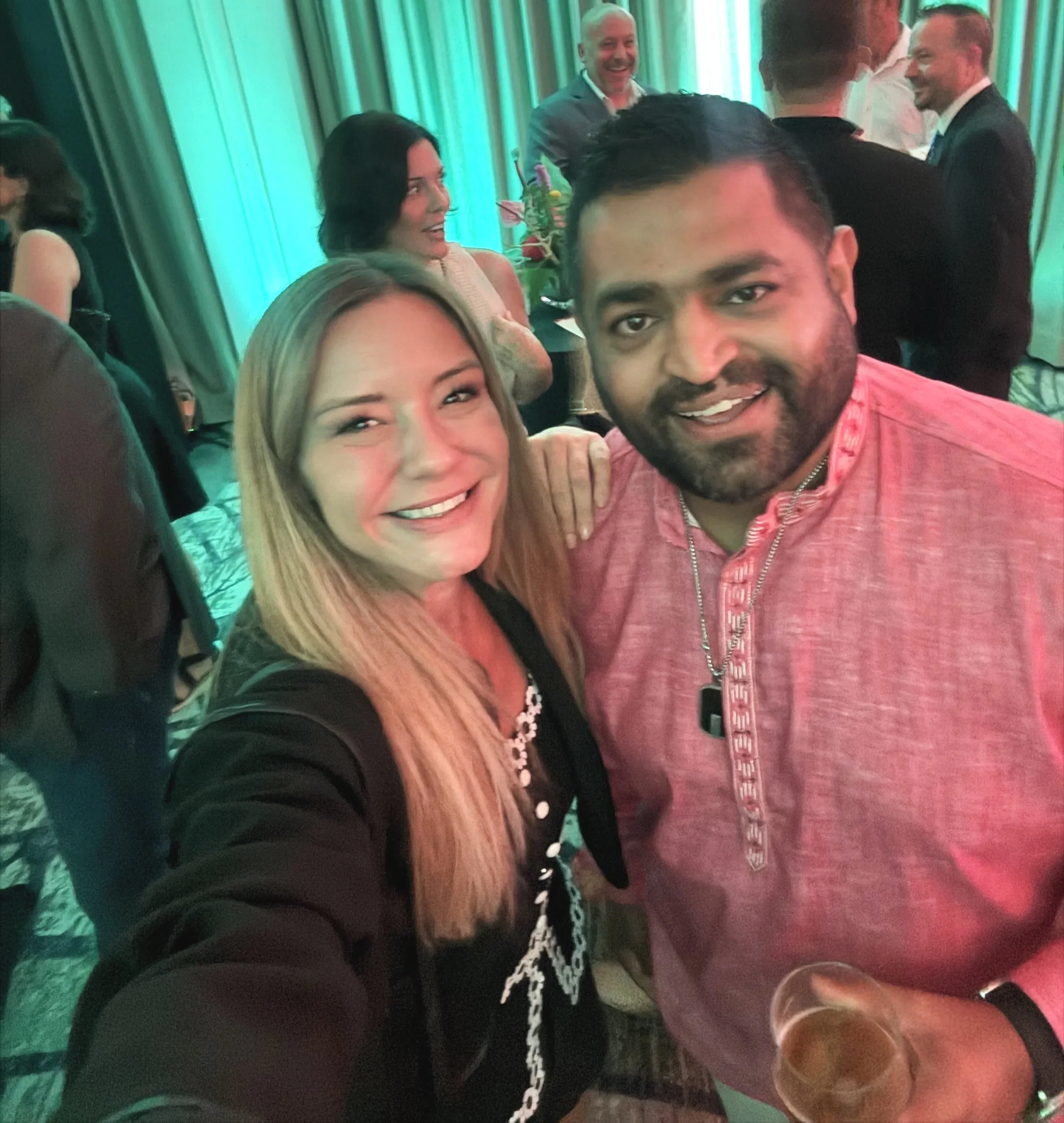 Kerri and Chef Pushkar Marathe