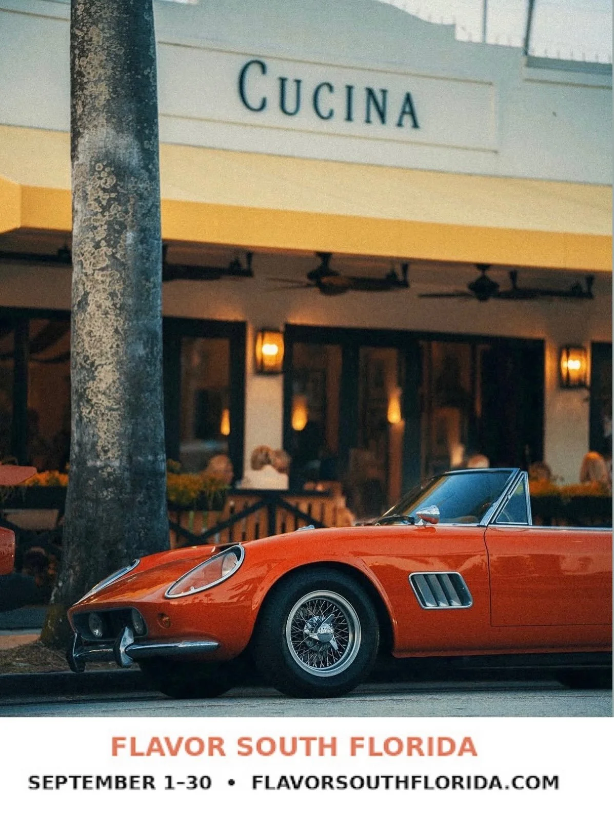 Palm Beach nights start with dinner&hellip; and at Cucina, they&rsquo;ve been known to end on the dance floor. ✨🍝

A Royal Poinciana Way favorite, Cucina Palm Beach brings its signature Italian-American style to Flavor South Florida this September w