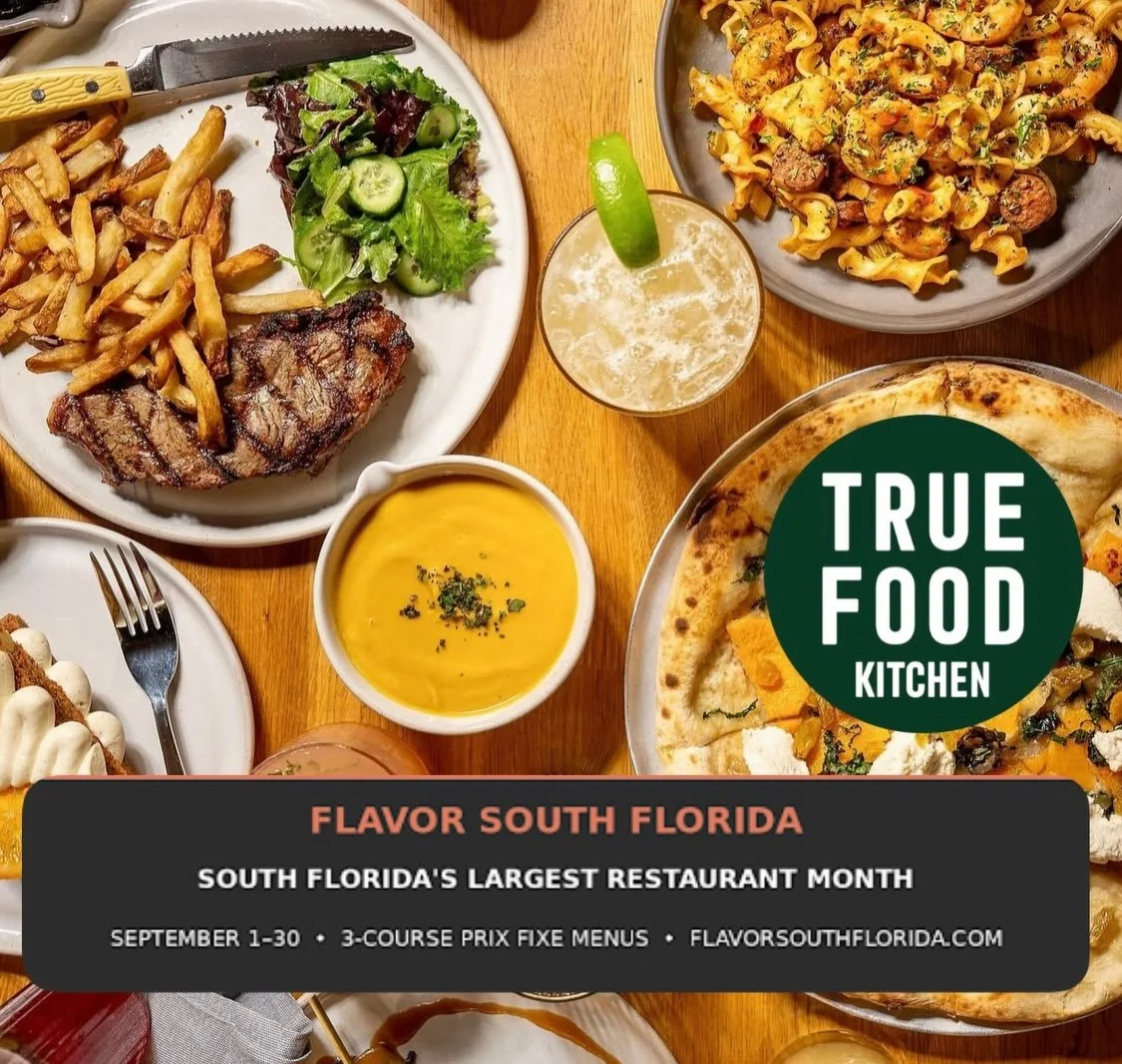 Flavor South Florida brings you a three-course experience for $35, with choices like Edamame Dumplings, Grilled Peri Peri Chicken Skewers, the Grass-Fed Burger and Flourless Chocolate Cake. The hardest part might be deciding what to order.

Available