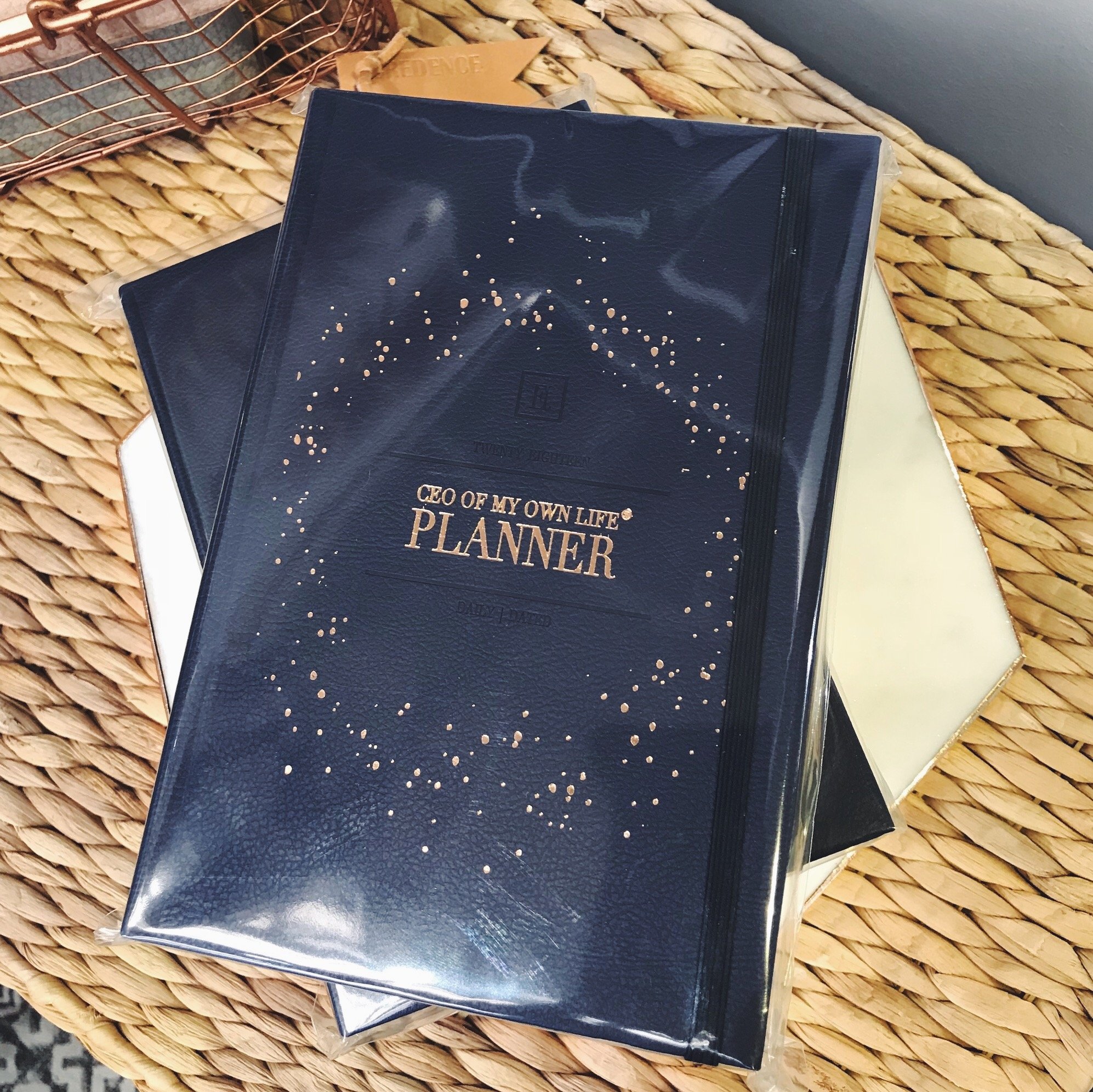 leatherette planners