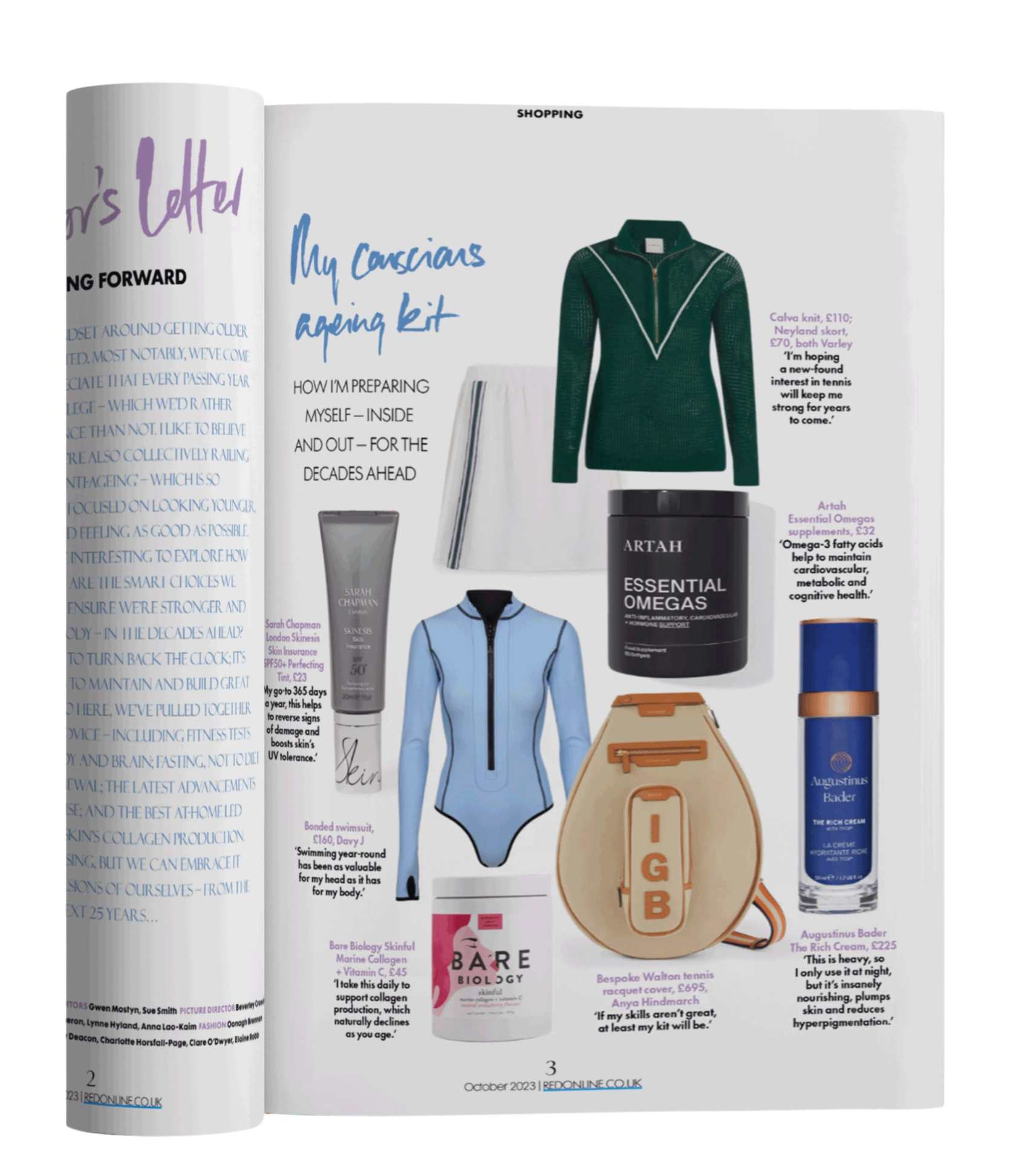 Sustainable fashion brand Davy J featured in a magazine through PR Dispatch