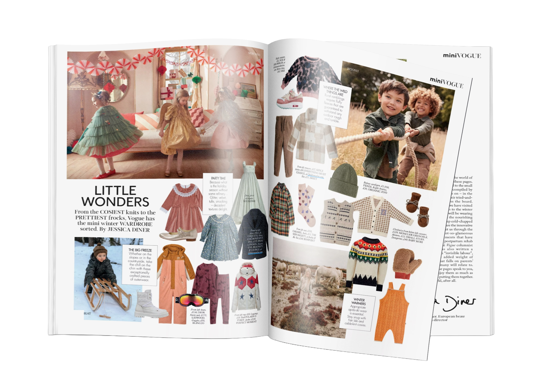 Kids brand featured in Mini Vogue through PR Dispatch