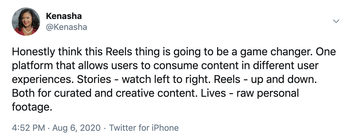 Screenshot of a tweet from Twitter